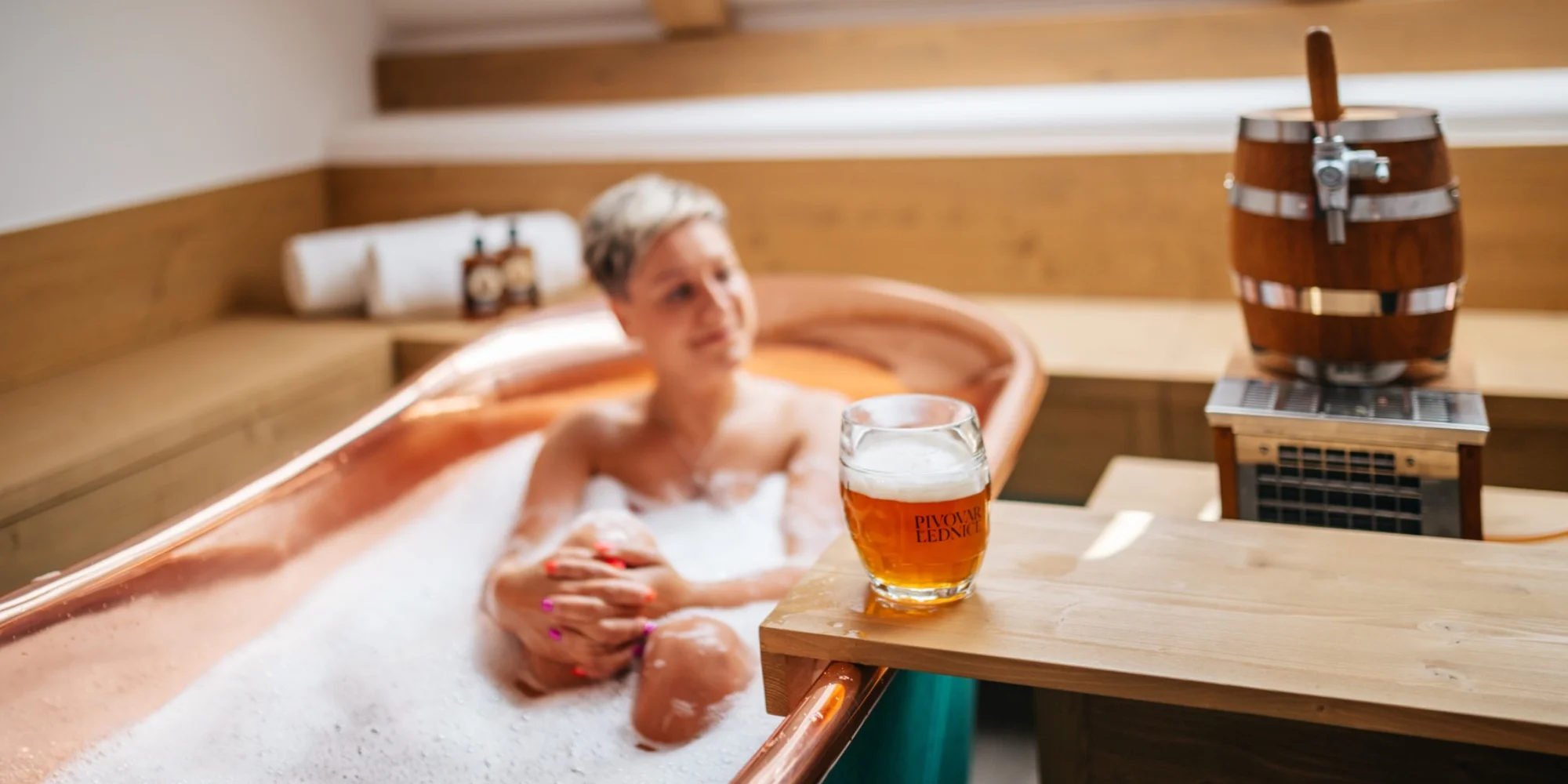 Luxusní resort s pivovarem v centru Lednice: snídaně, na výběr i vířivka či pivní lázeň