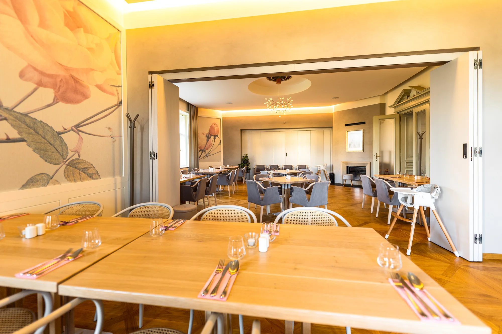 Luxusní 7chodové menu i vinné párování ve zrekonstruované secesní Ville Rosenaw