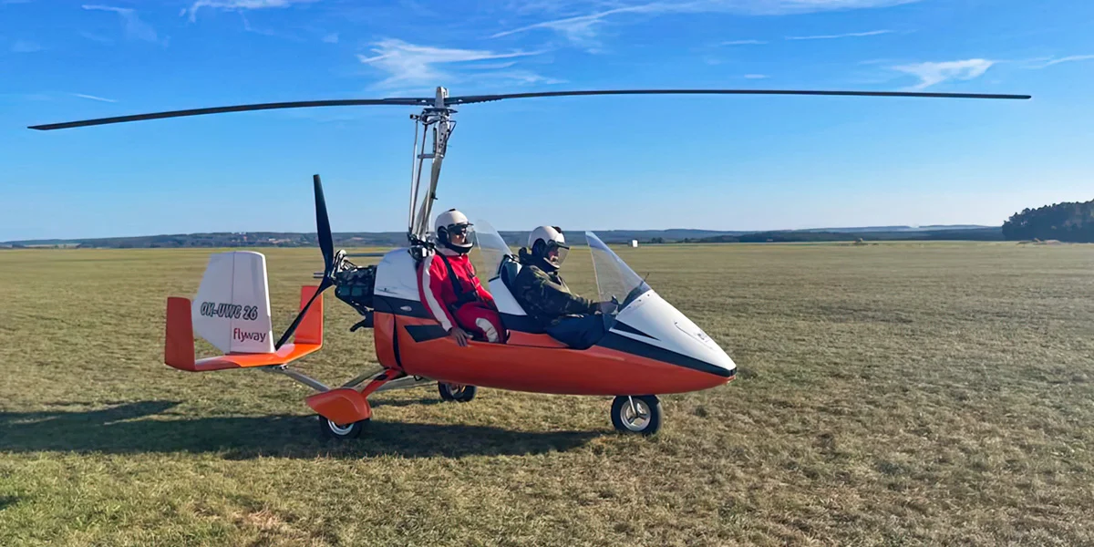 Netradiční zážitek v oblacích: pilotem vírníku na zkoušku pro 1 osobu