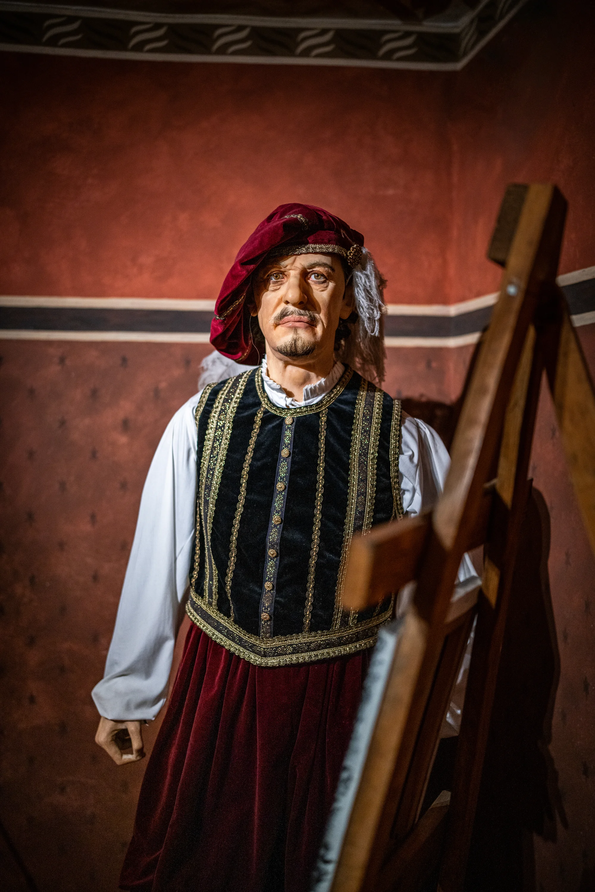 Vstupy do muzea voskových figurín v Českém Krumlově