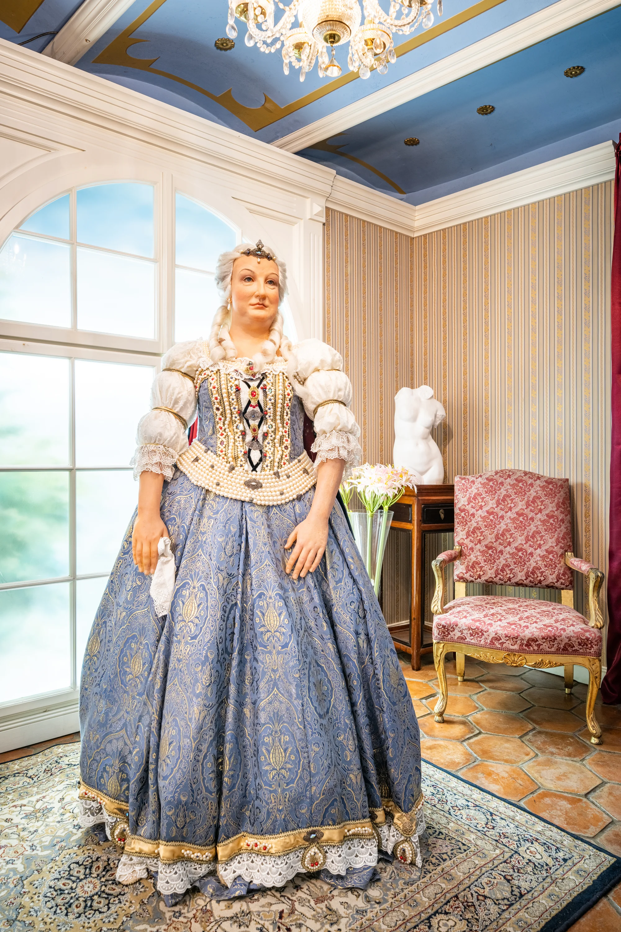 Vstupy do muzea voskových figurín v Českém Krumlově