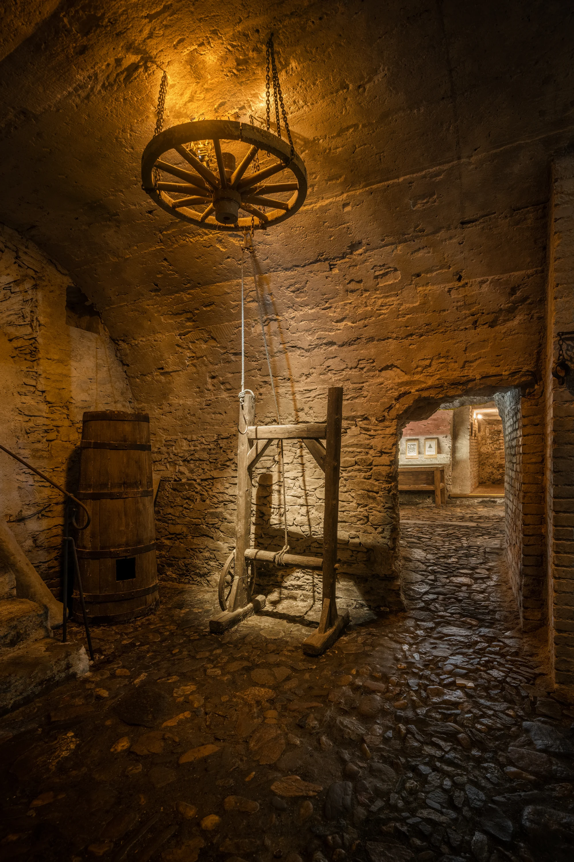 Vstupy do muzea voskových figurín v Českém Krumlově