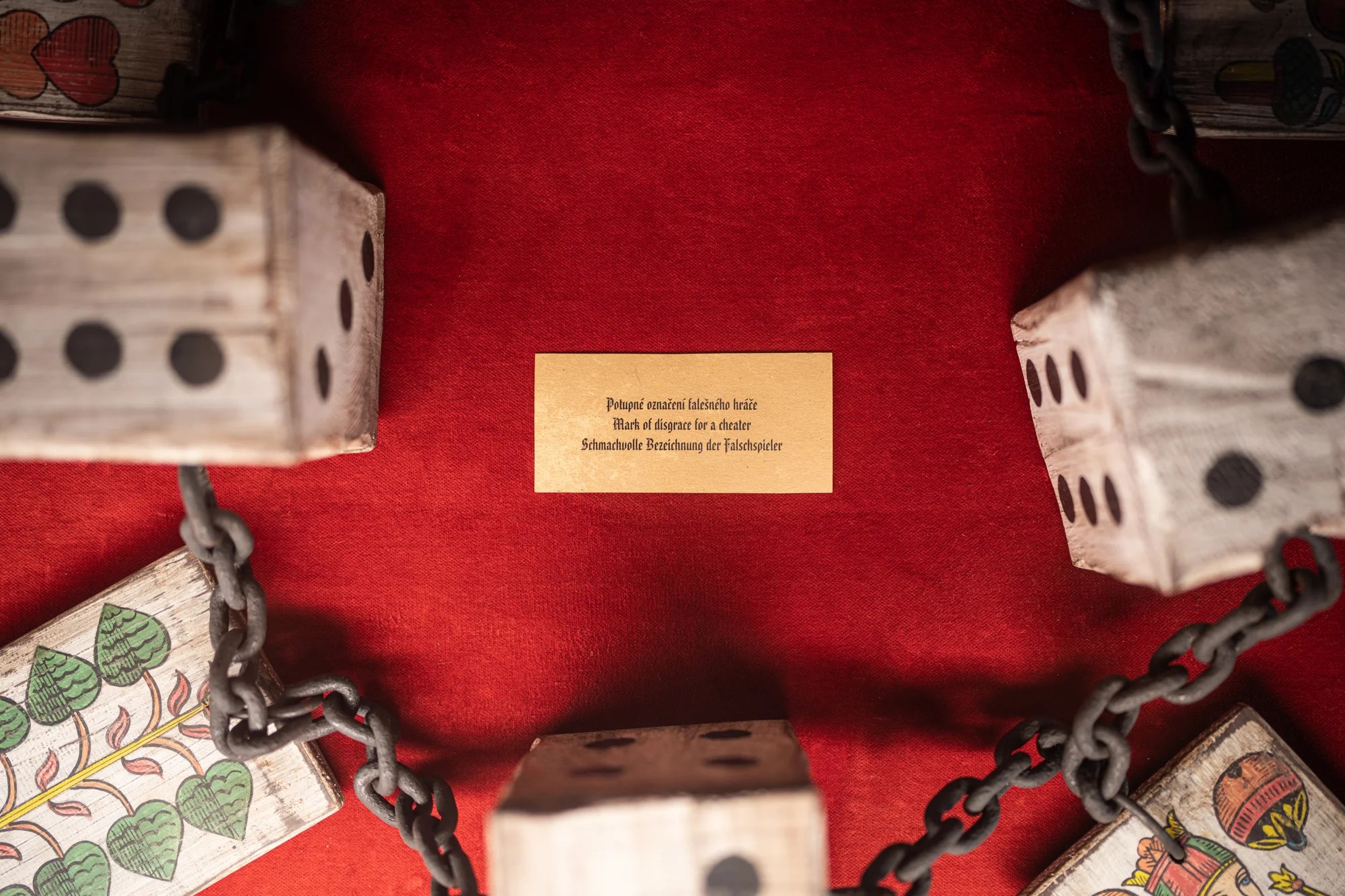 Vstupy do muzea voskových figurín v Českém Krumlově