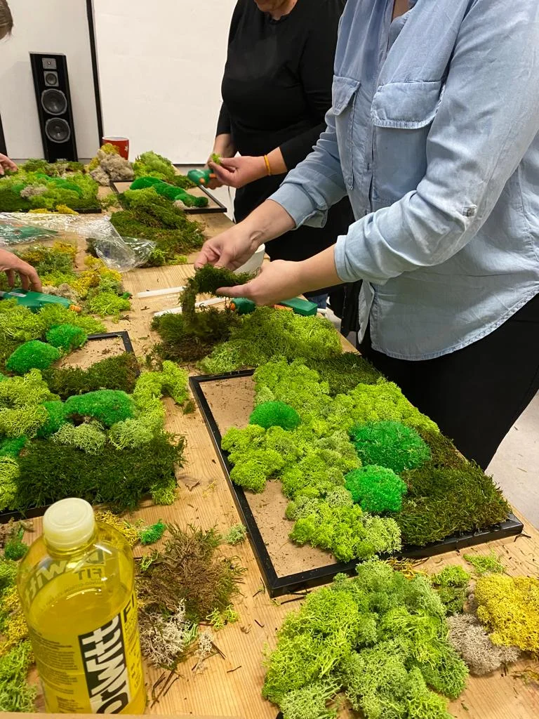 Workshop výroby mechového obrazu v Brně nebo Zlíně pro 1 či 2 osoby