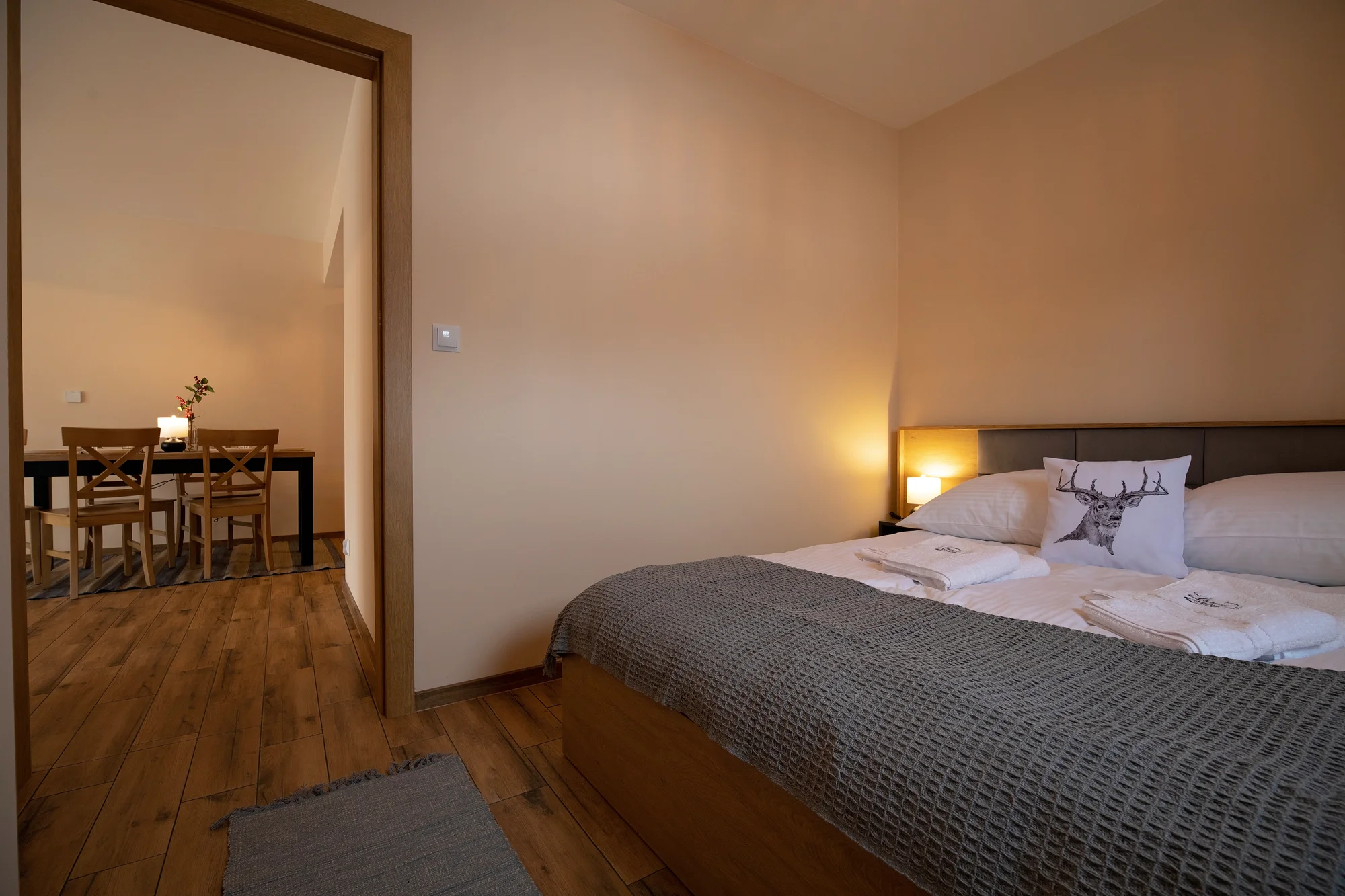 Apartmány až pro 4 osoby: skvělá výchozí poloha pro výlety, ideální pro rodiny s dětmi
