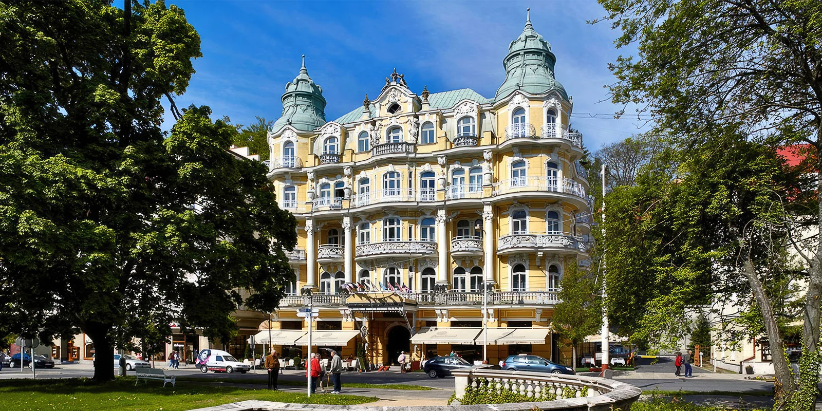Až 6denní pobyt v OREA Spa Hotelu Bohemia**** v Mariánských Lázních: polopenze i procedury