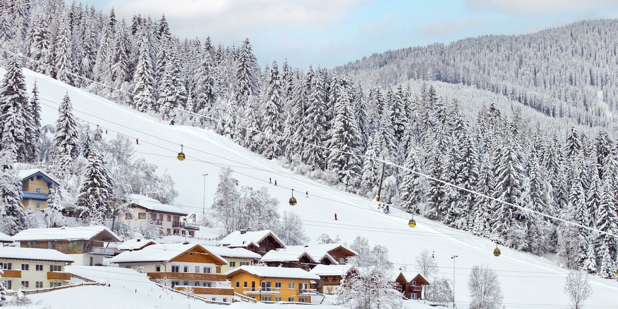 Jednodenní lyžování v rakouském Flachau: 120 km sjezdovek