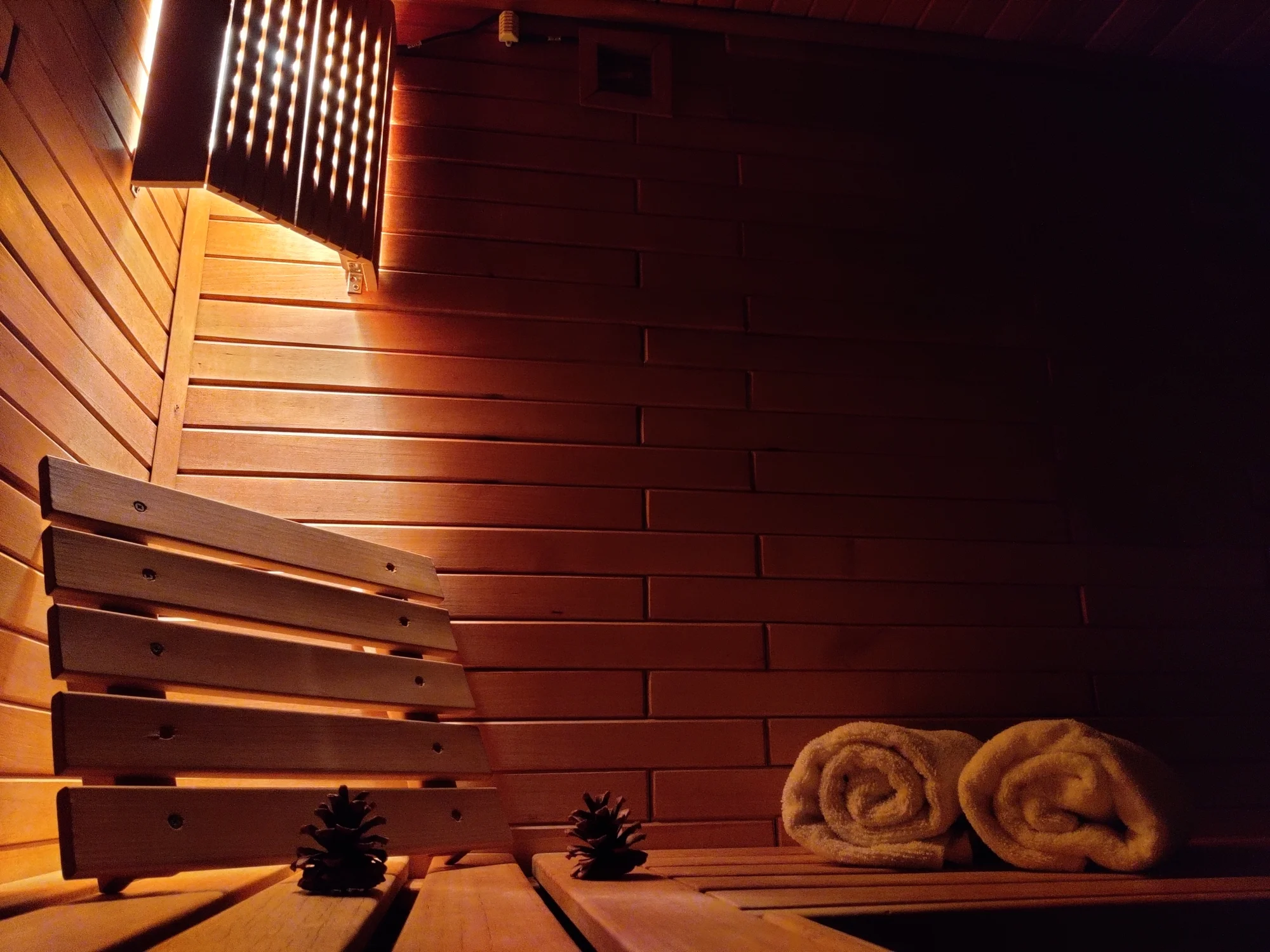 Relax v privátní sauně s éterickými oleji pro dva: 90-180 minut odpočinku