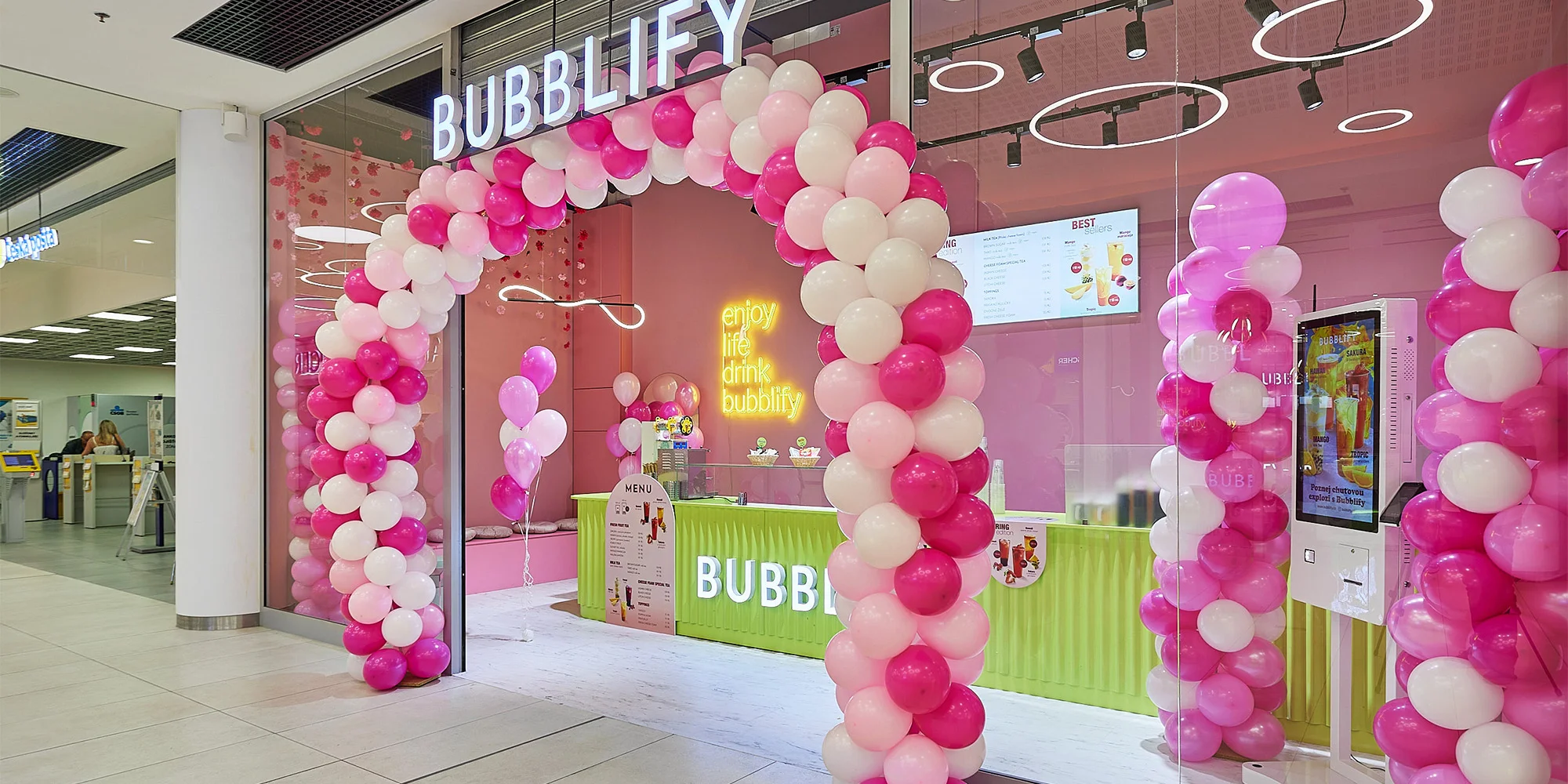 Osvěžující bubble tea podle výběru i toppingy pro 1, 2 nebo 3 osoby