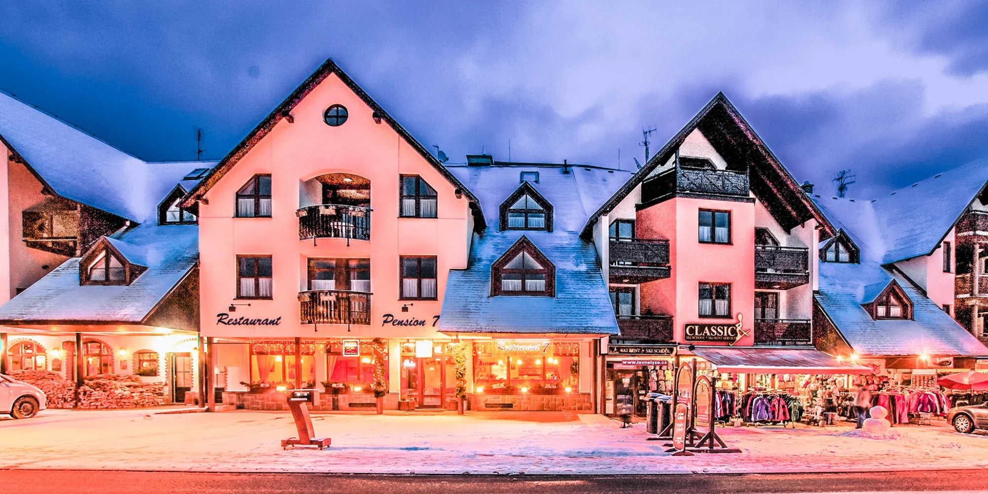 Pobyt v Harrachově se stravou i privátním wellness