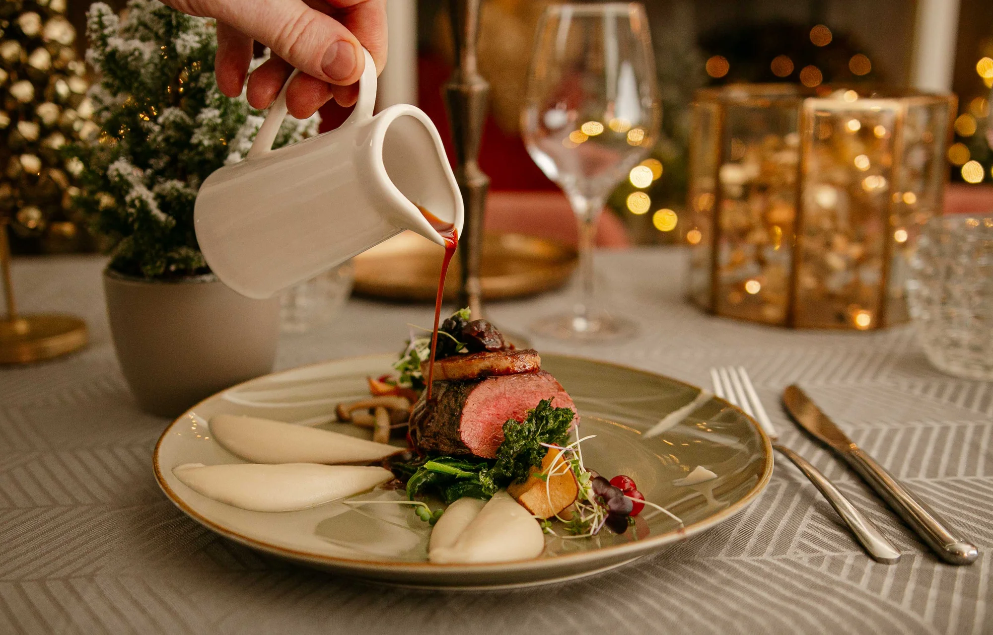 Dárkové vouchery do luxusní zahradní restaurace v centru Prahy