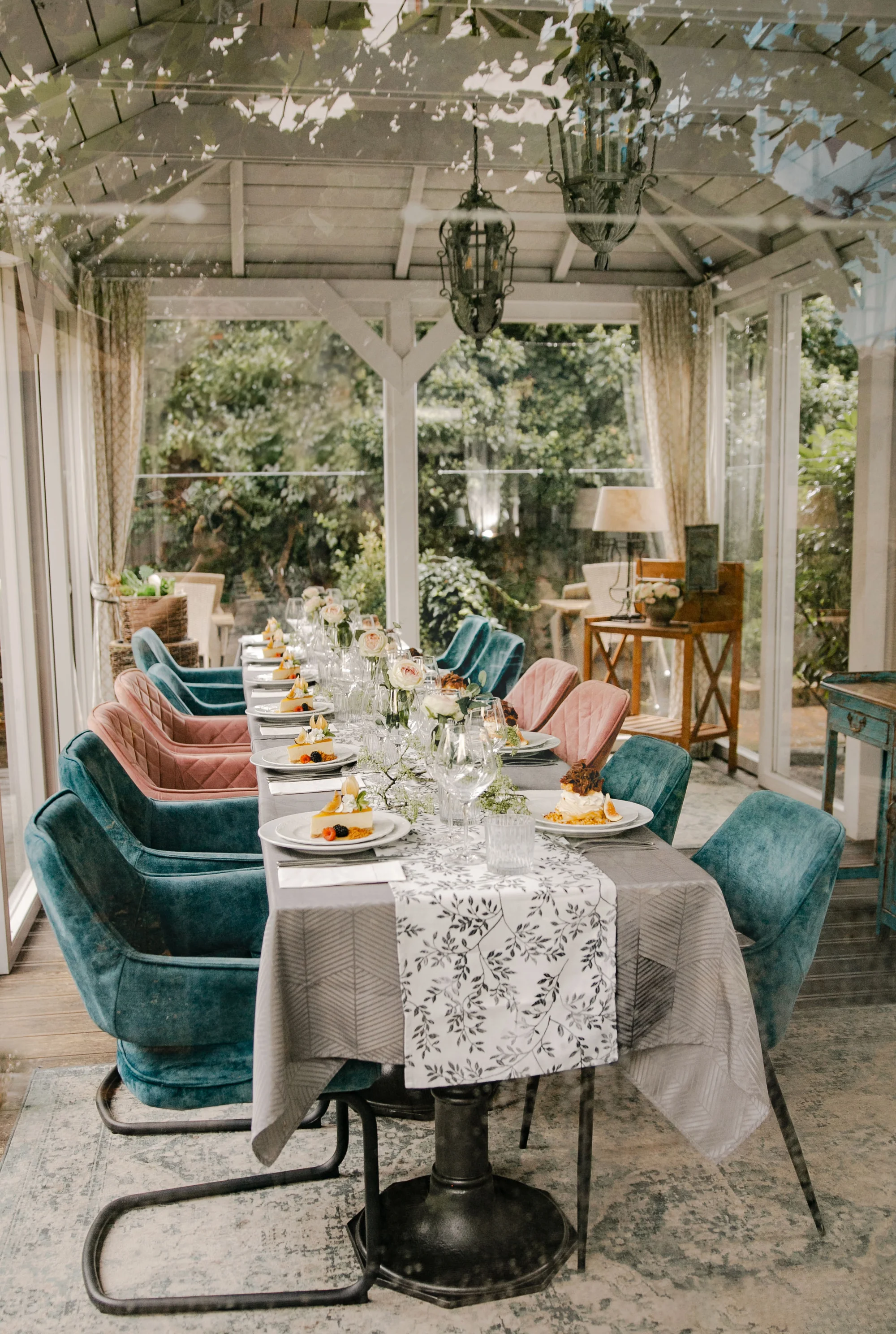 Dárkové vouchery do luxusní zahradní restaurace v centru Prahy