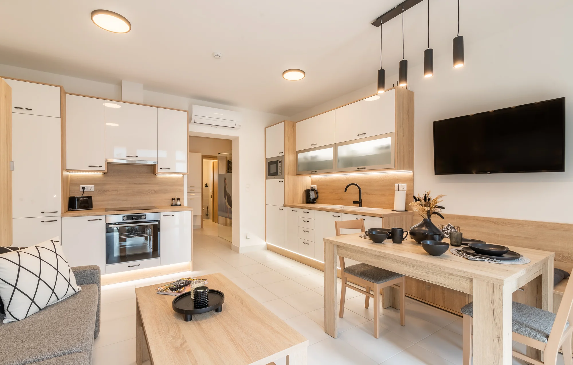 Moderní apartmány v Maďarsku pro pár i rodinu se vstupem do termálů