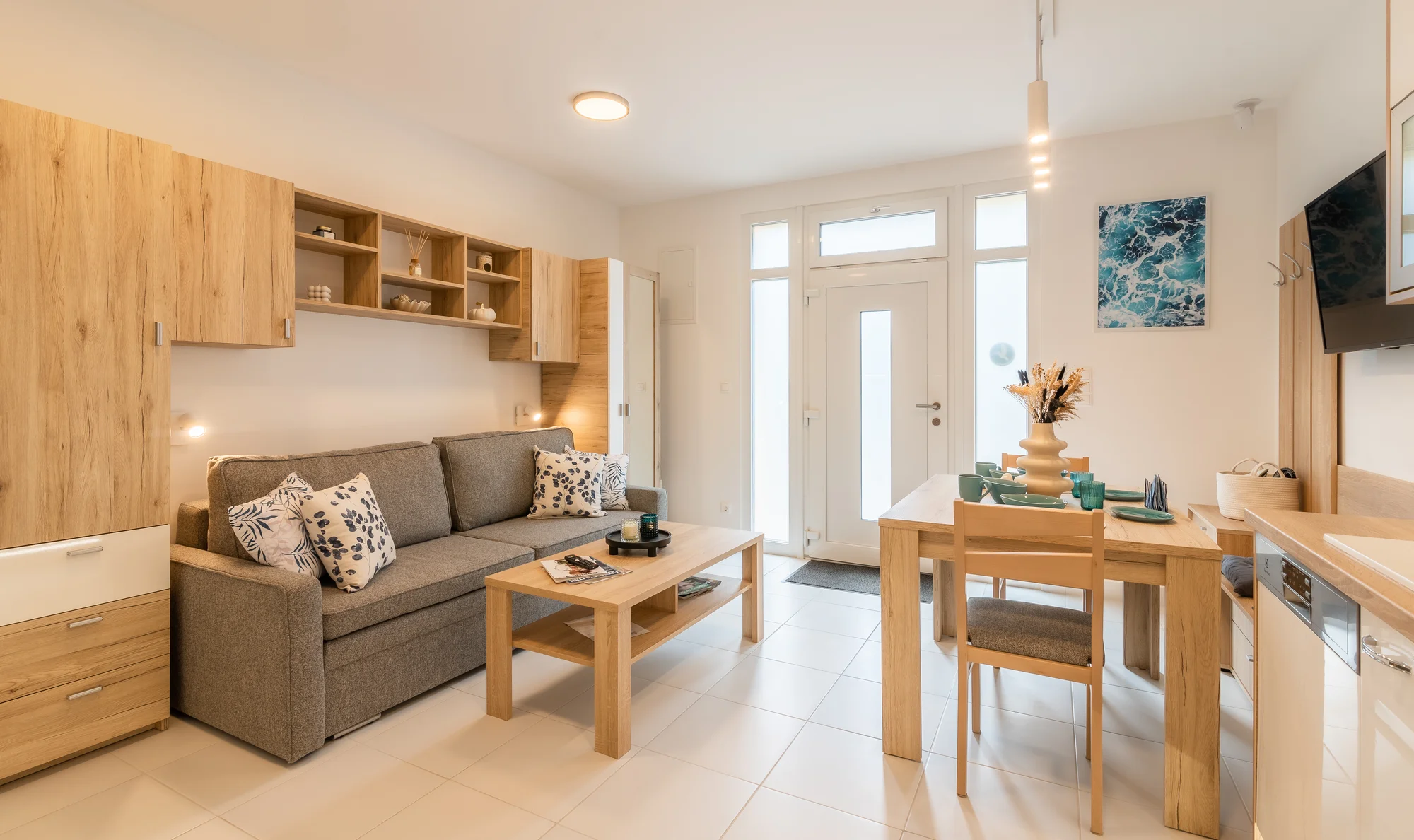 Moderní apartmány v Maďarsku pro pár i rodinu se vstupem do termálů