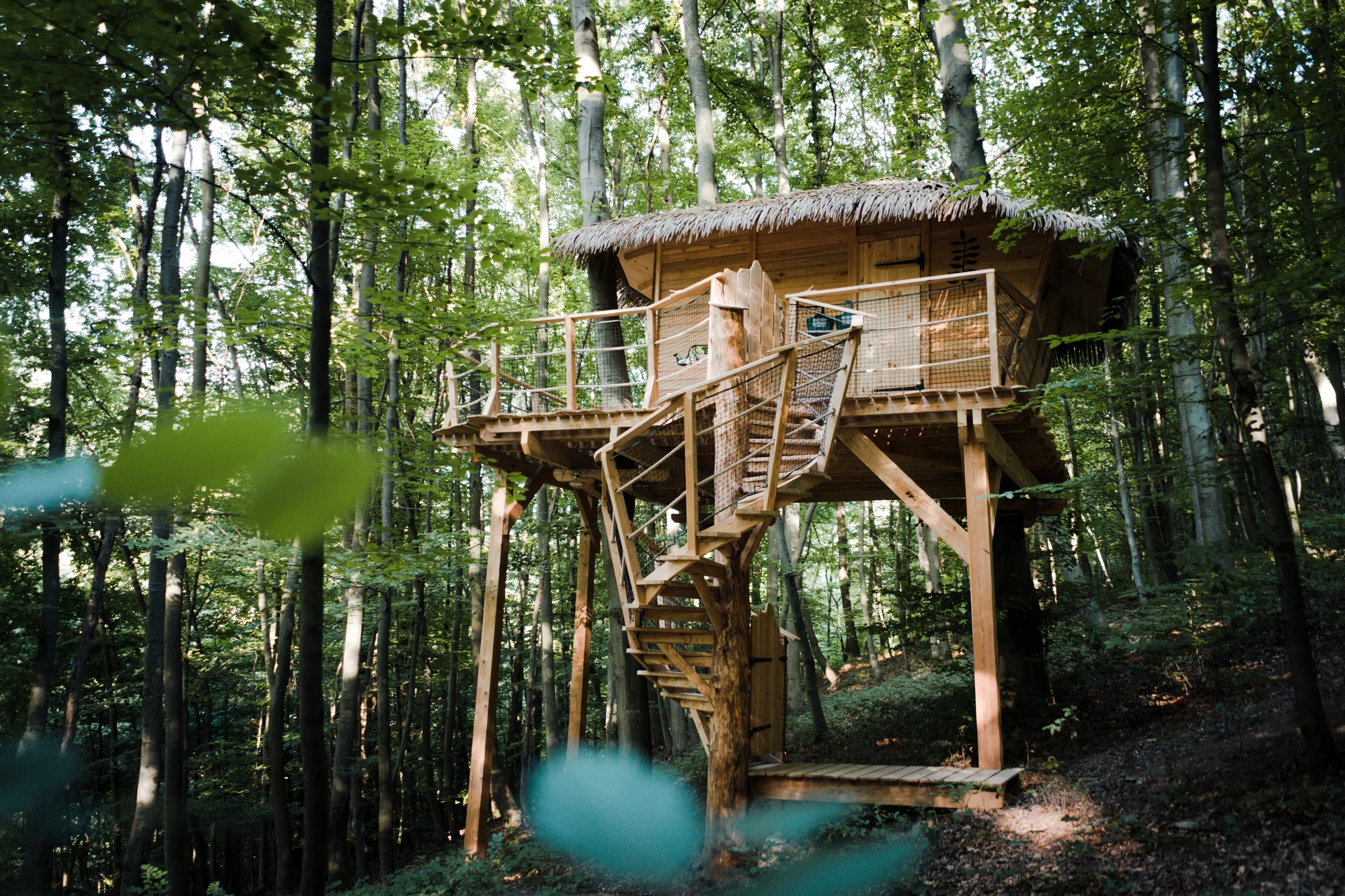 Zážitkový pobyt v unikátním Treehouse v Trenčianských Teplicích se snídaní a vstupem do wellness