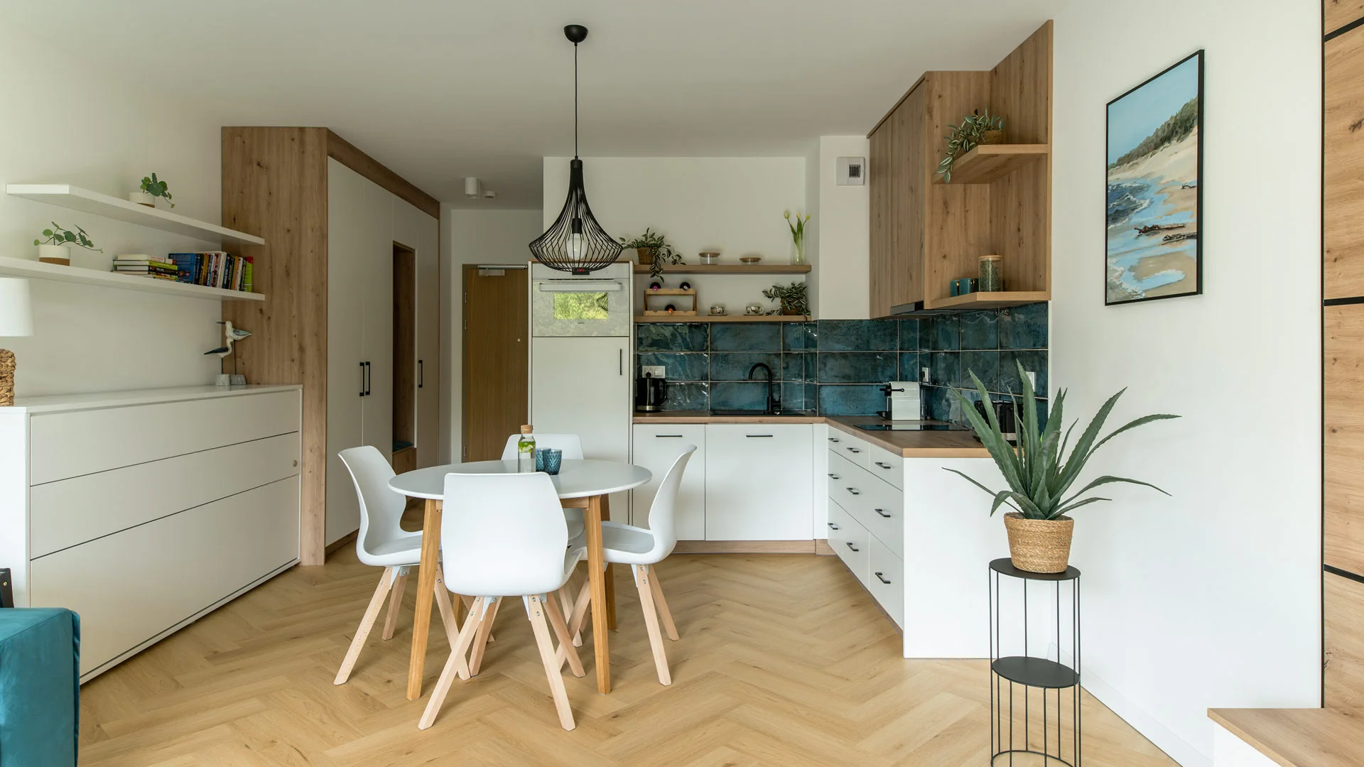 Dovolená v baltském přístavním městečku Łeba: moderní apartmány 200 m od písečné pláže, až 6 osob