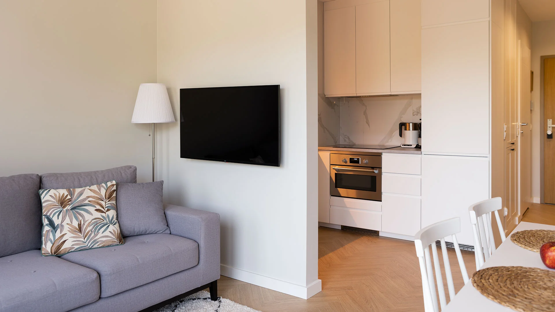 Dovolená v baltském přístavním městečku Łeba: moderní apartmány 200 m od písečné pláže, až 6 osob