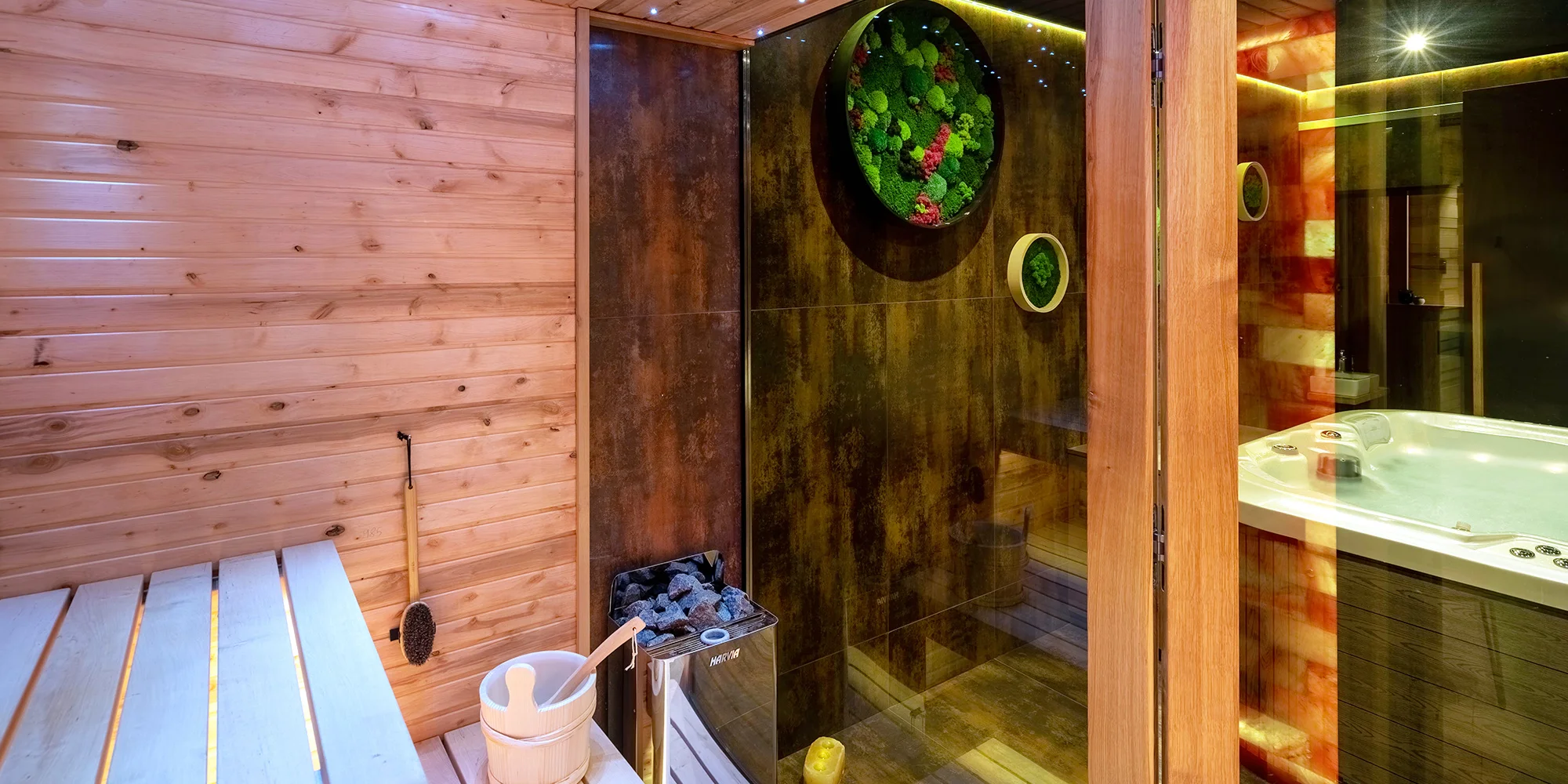 Privátní wellness apartmány na 120 min.: vířivka, sauna i relax zóna