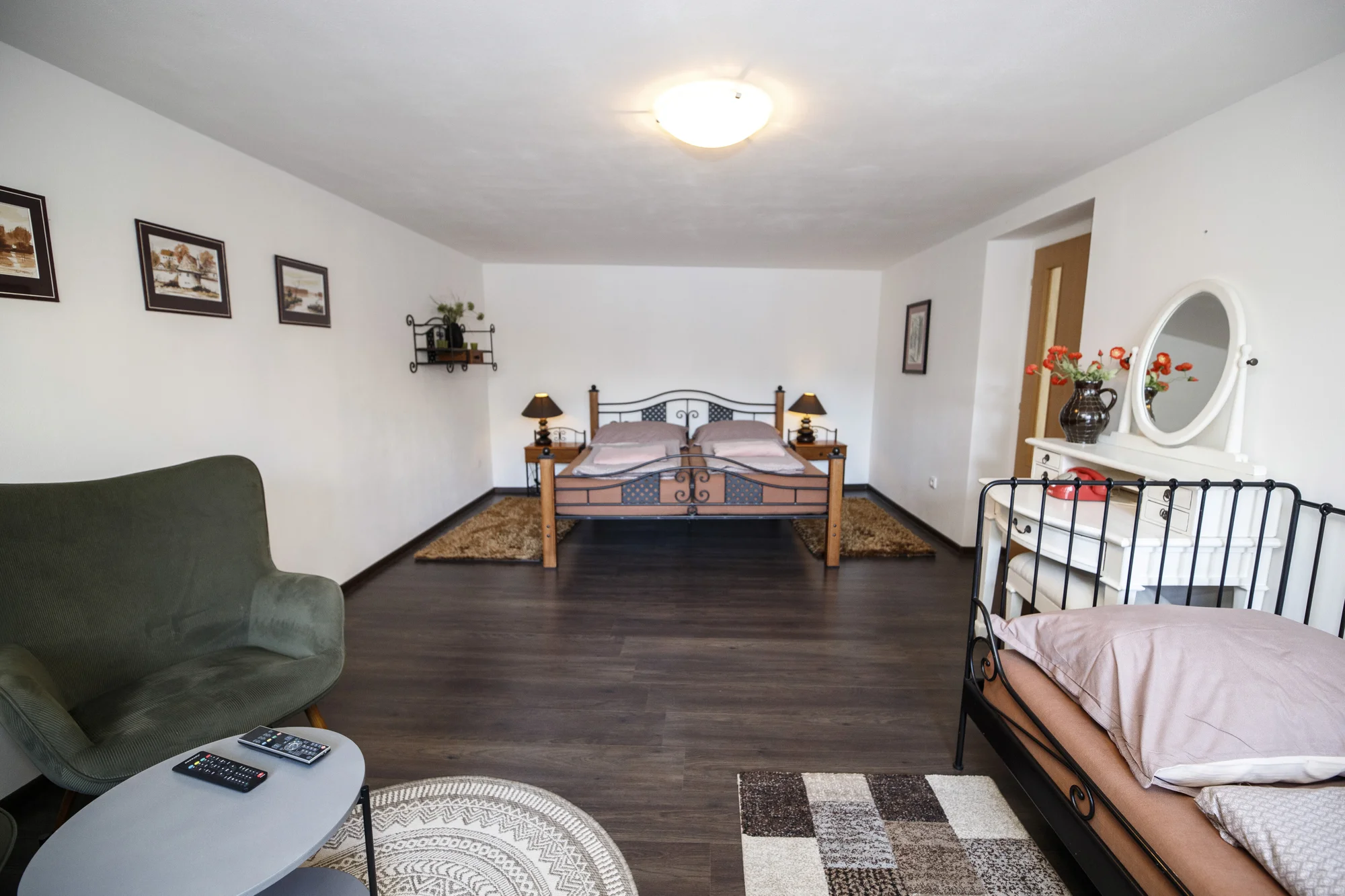 Apartmány v srdci Třeboně až pro 4 osoby: výhled na Zlatou stoku, vstup do Muzea marcipánu