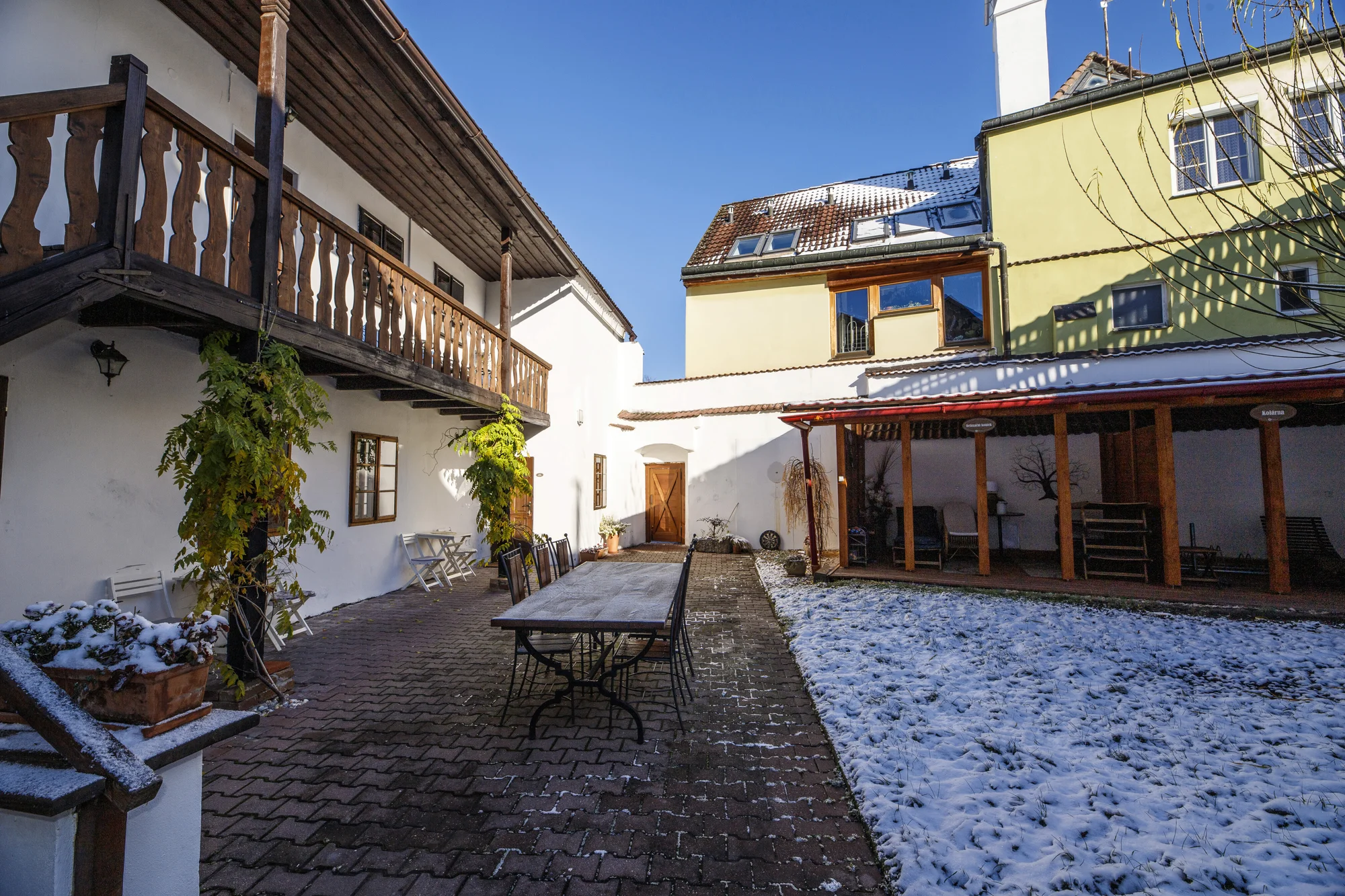 Apartmány v srdci Třeboně až pro 4 osoby: výhled na Zlatou stoku, vstup do Muzea marcipánu