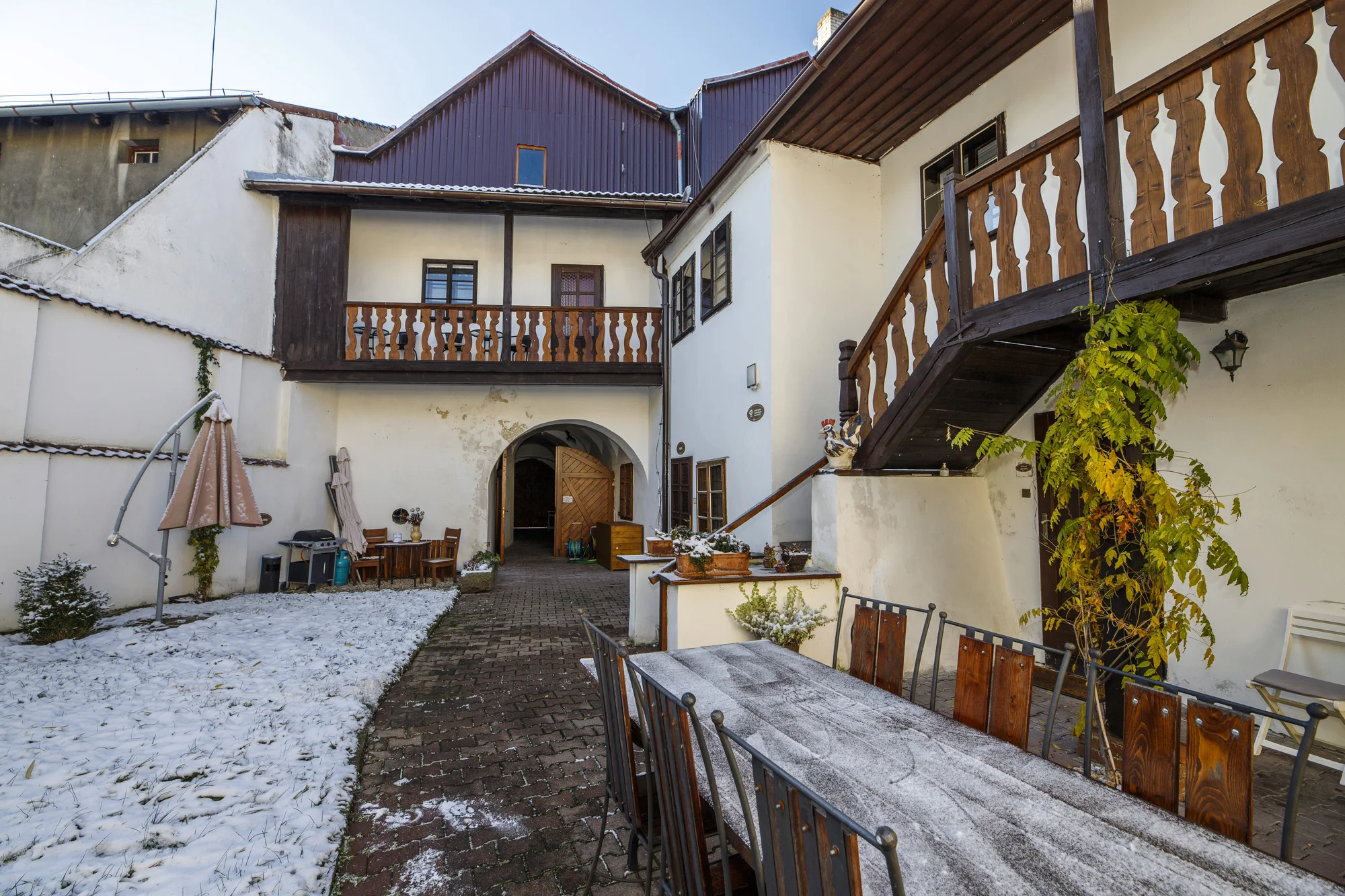 Apartmány v srdci Třeboně až pro 4 osoby: výhled na Zlatou stoku, vstup do Muzea marcipánu