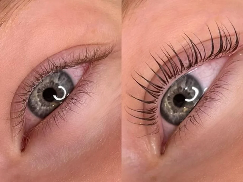 Krásný pohled: lash lifting s možností barvení obočí nebo laminací
