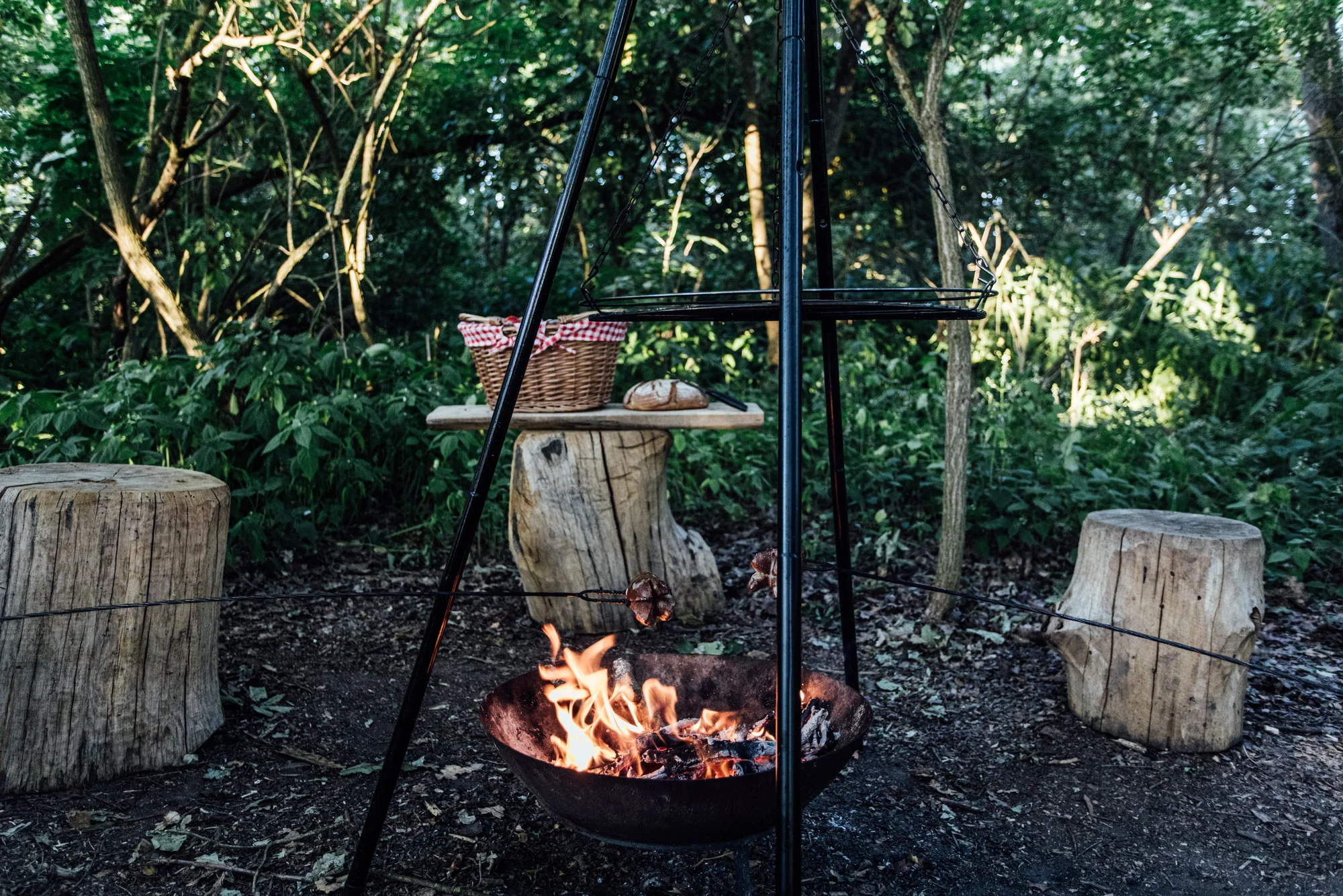 Kouzelný pobyt v treehouse až pro 4 osoby i venkovní sudová sauna