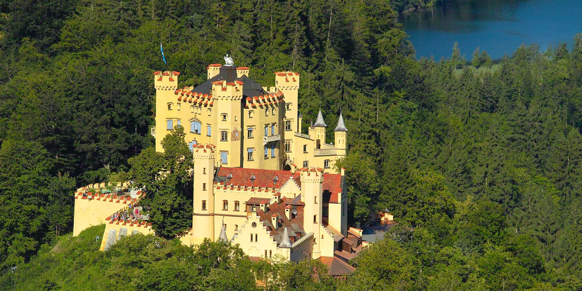 Pohádkové zámky šíleného krále: Neuschwanstein a Hohenschwangau vč. dopravy