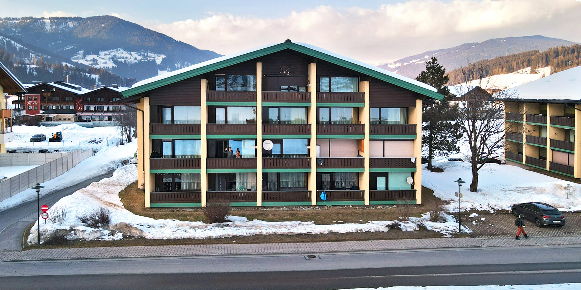 Ski Amadé Flachau: apartmány jen 200 m od hlavní lanovky