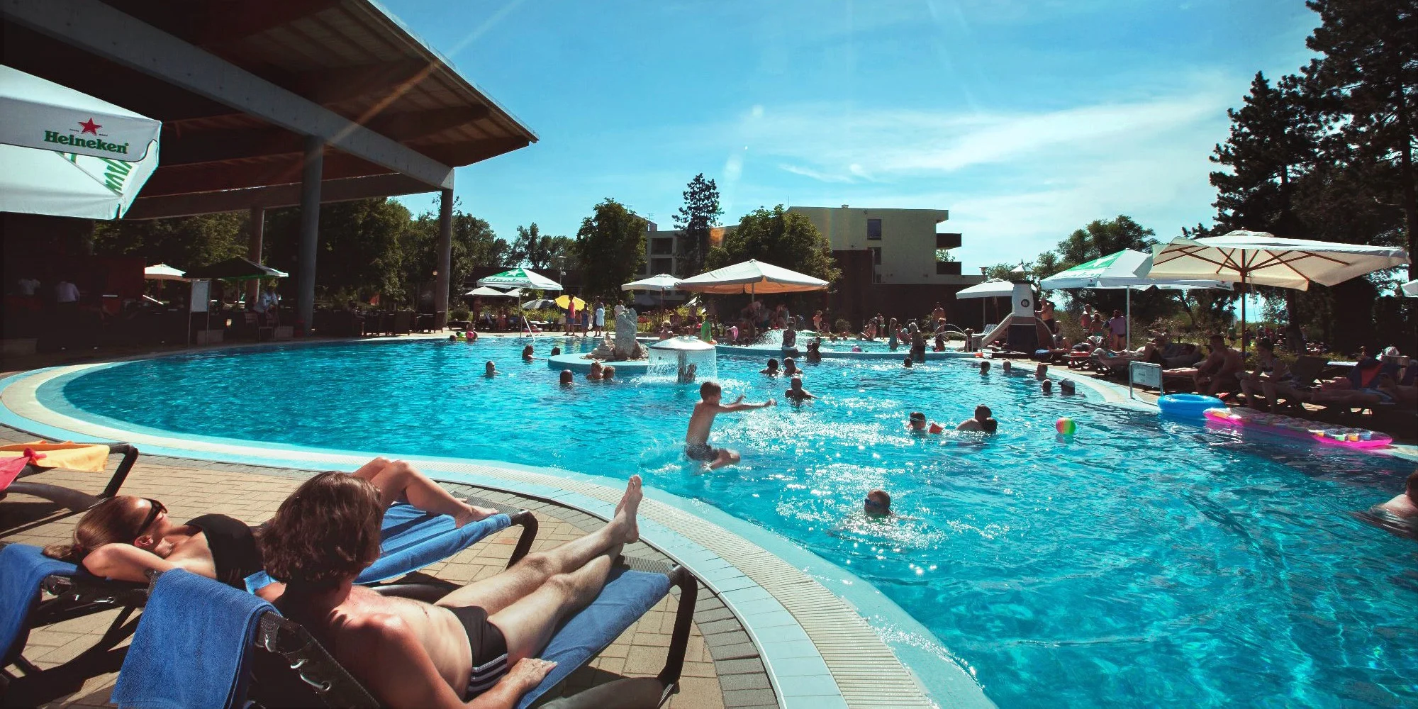 Dovolená u Balatonu: ubytování, polopenze i neomezený vstup do wellness