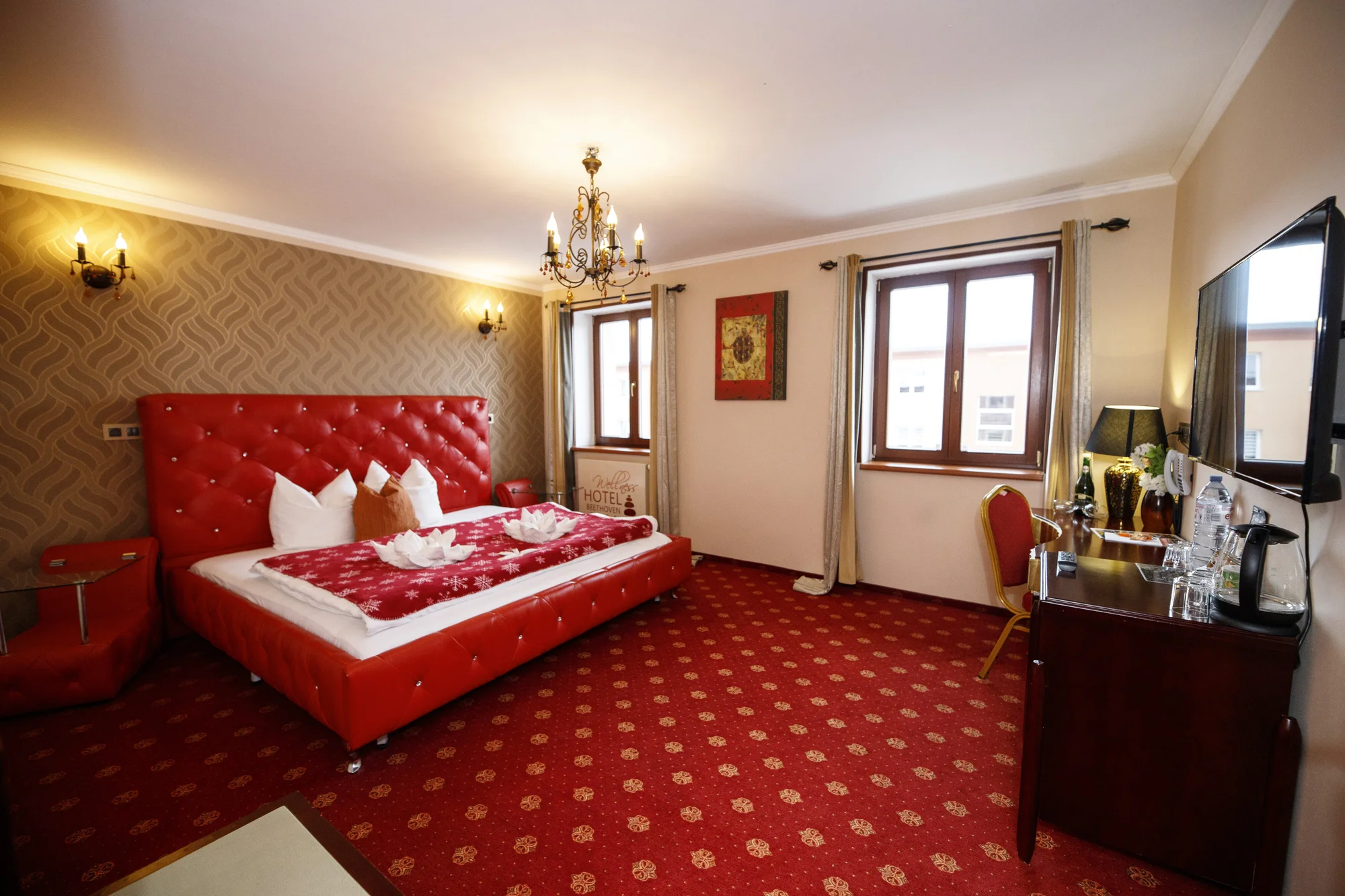 4* pobyt v Chomutově: balíčky se snídaní, privátním wellness i vířivkou na pokoji