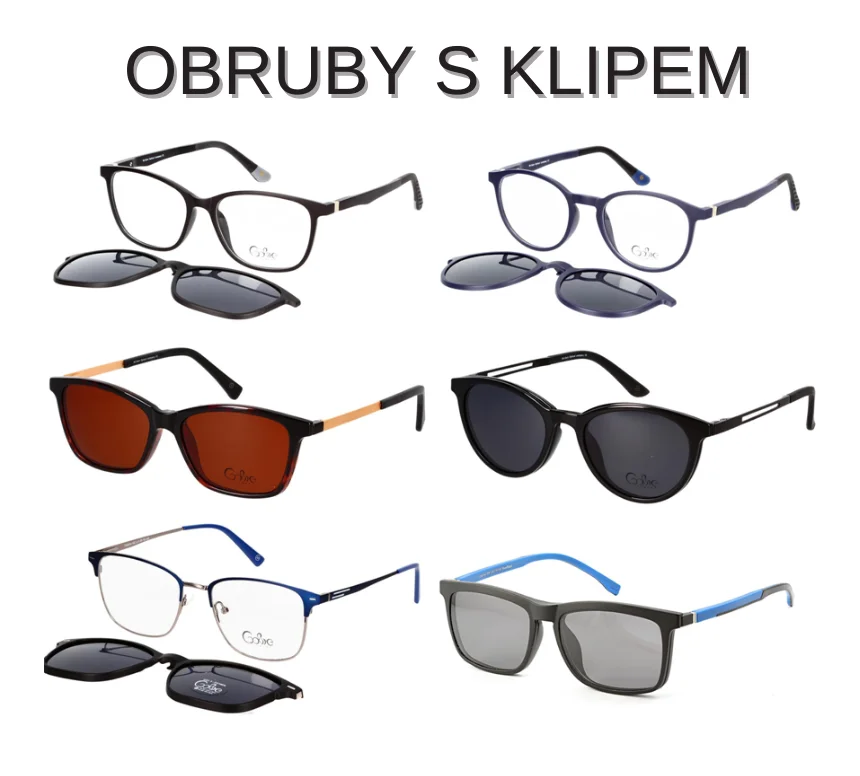 Brýlové obruby v hodnotě 1000 Kč a 30% sleva na skla