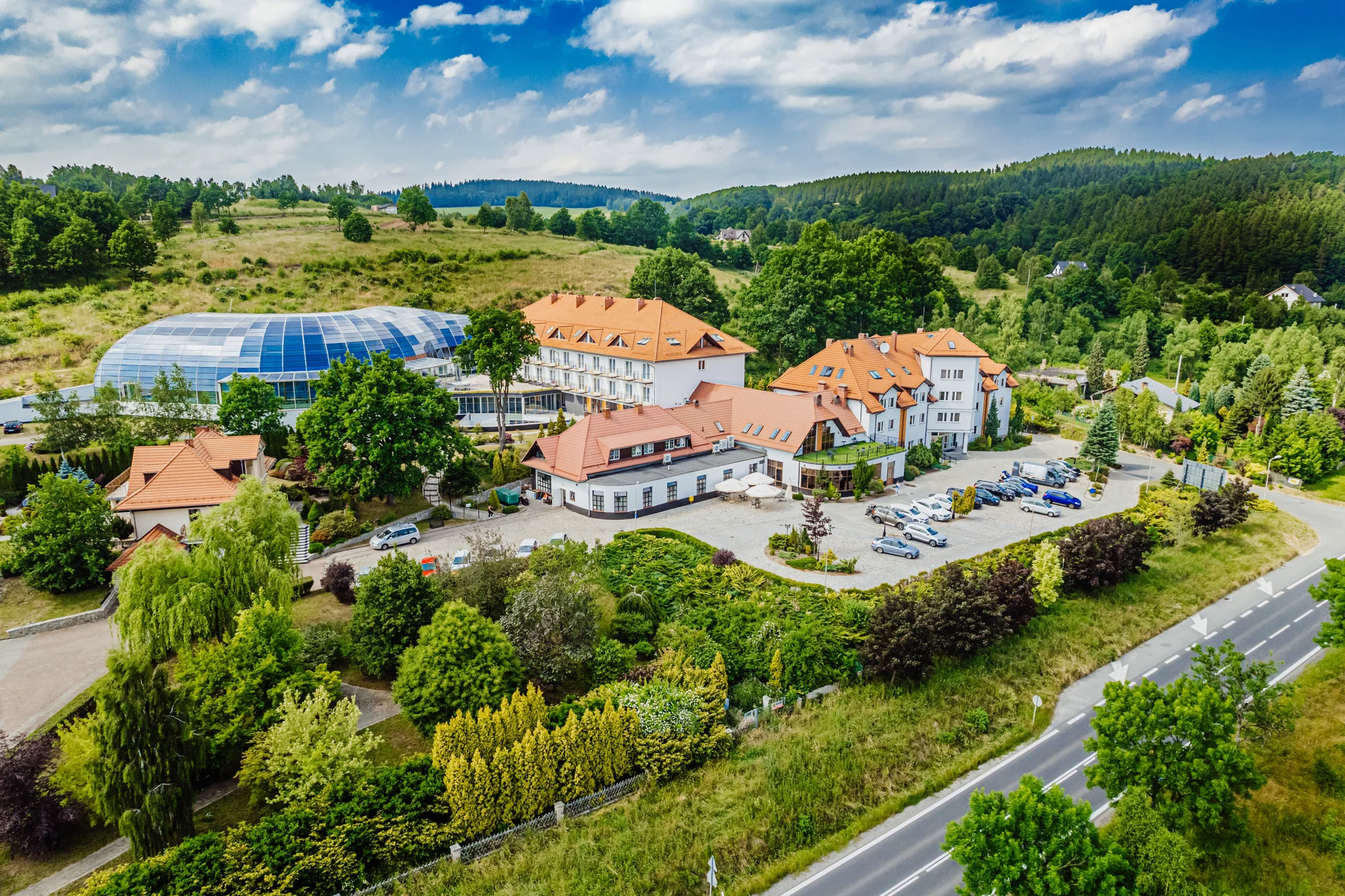 Wellness pobyt v polských Krkonoších: polopenze a denně vstup do aquaparku se saunami