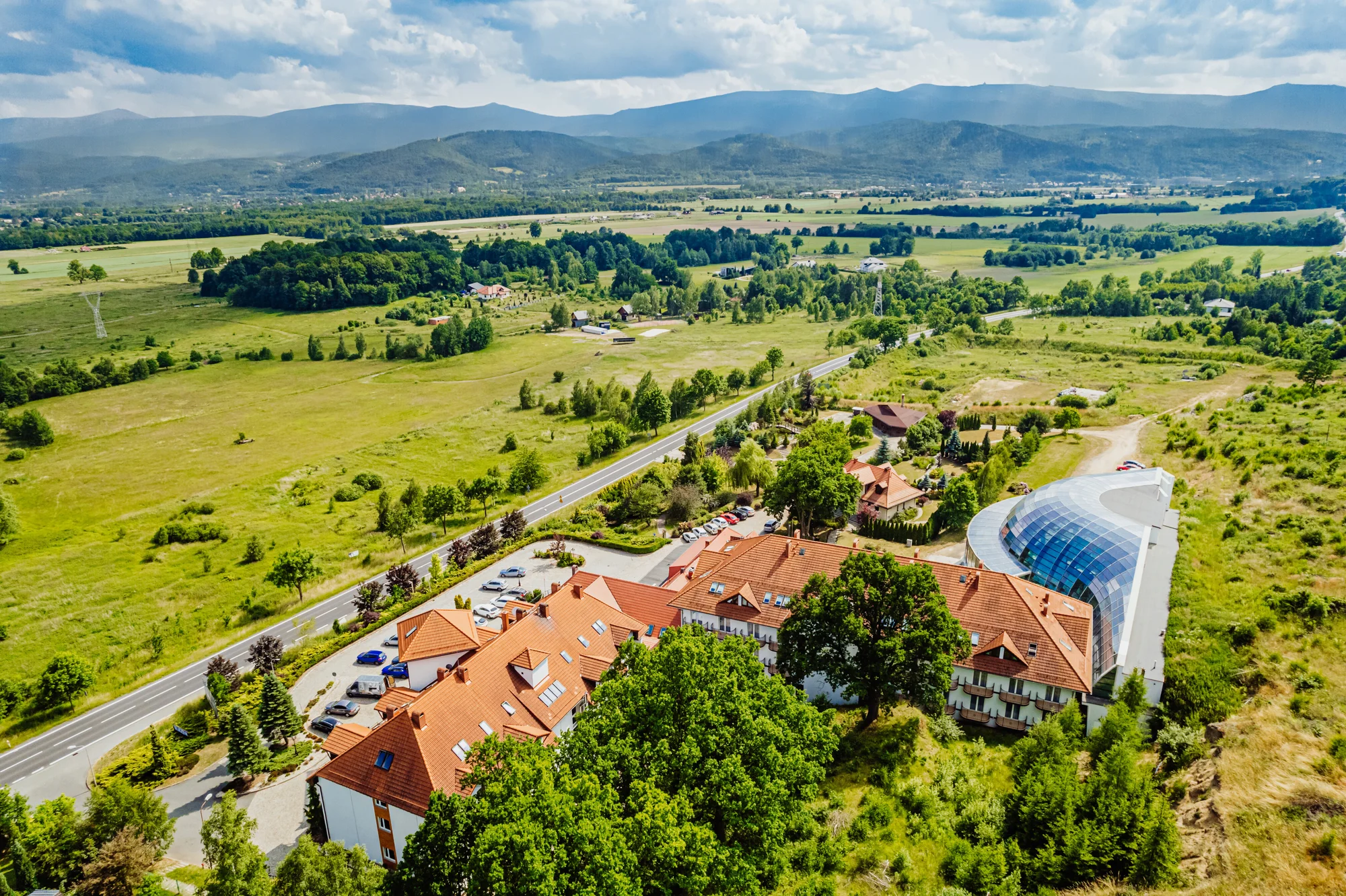 Wellness pobyt v polských Krkonoších: polopenze a denně vstup do aquaparku se saunami