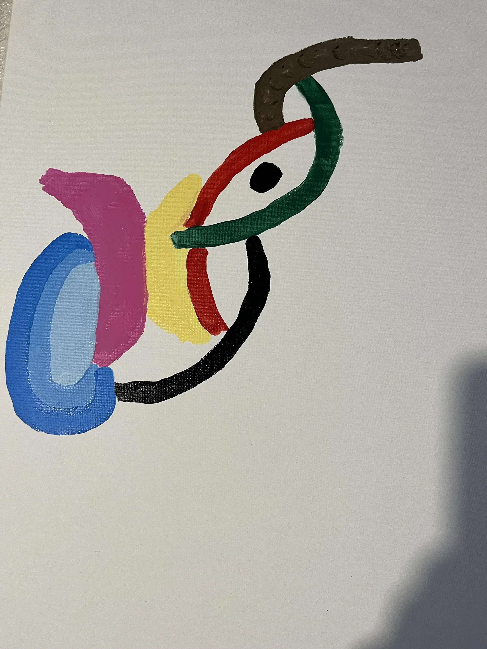 Kurz intuitivního malování v páru vč. pomůcek a seznámení s technikou