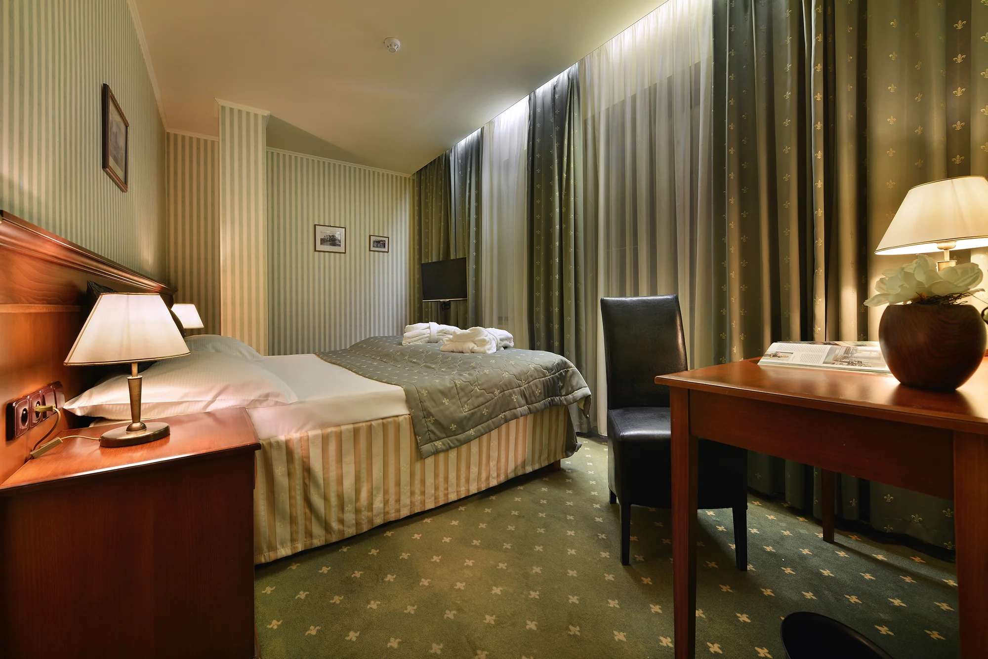 4* hotel v klidné části Mariánských Lázní: snídaně či polopenze, wellness i procedury