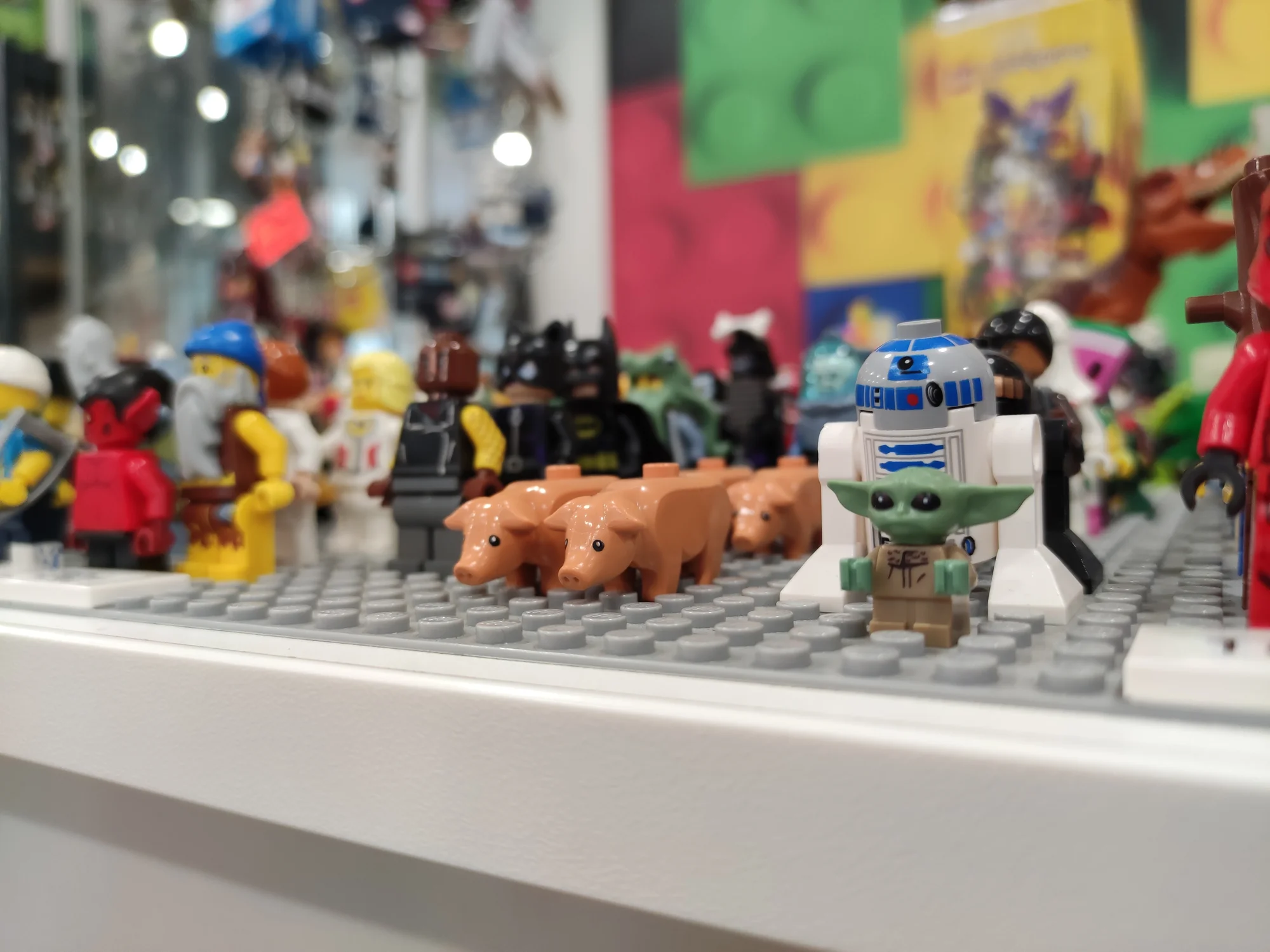 LEGO® figurky, klíčenka pro páry nebo kostky na váhu dle vlastního výběru