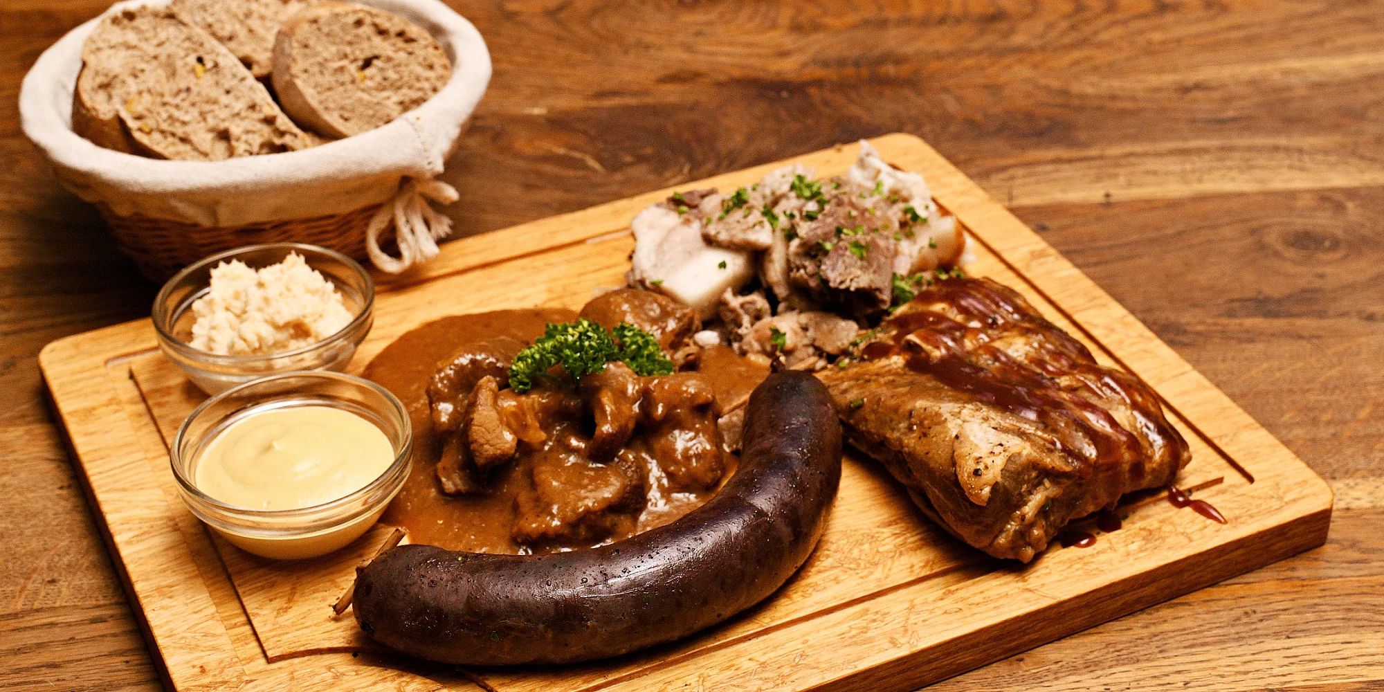 Otevřený voucher na vepřové hody do krčské restaurace, 300 nebo 600 Kč