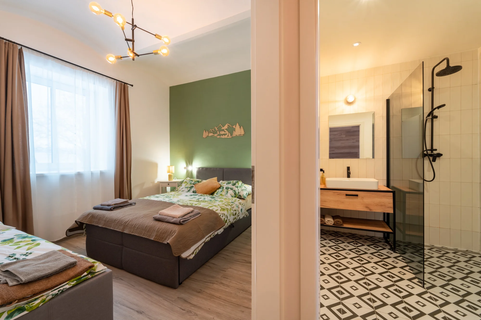 Nádherné apartmány ve Velkých Losinách: kapacita až 8 osob, možnost snídaní i wellness