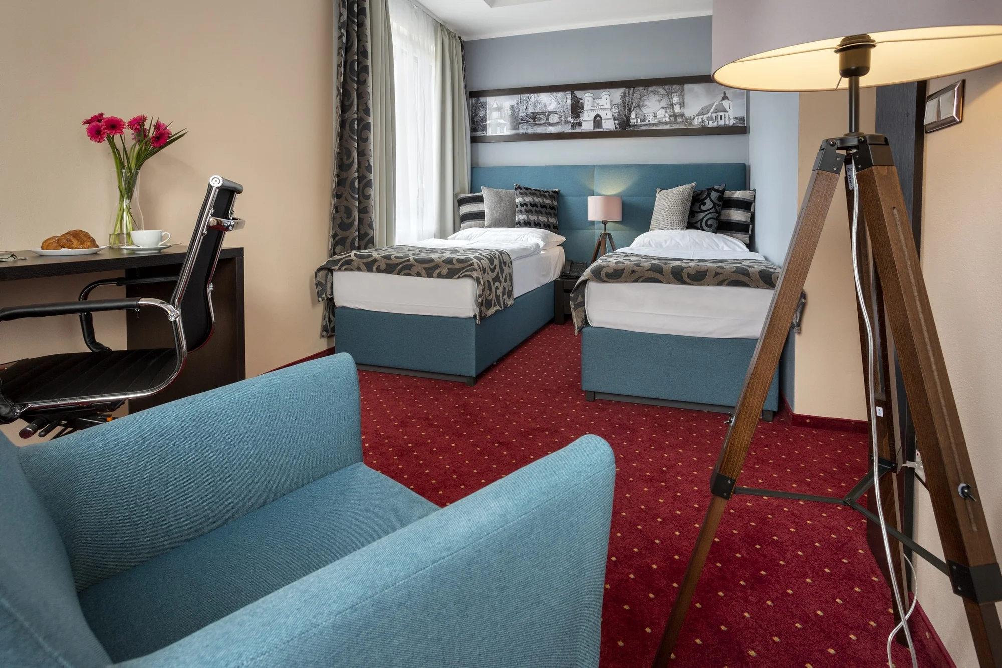 Hotel v bývalé továrně ve Vlašimi: snídaně, polopenze a bowling či wellness