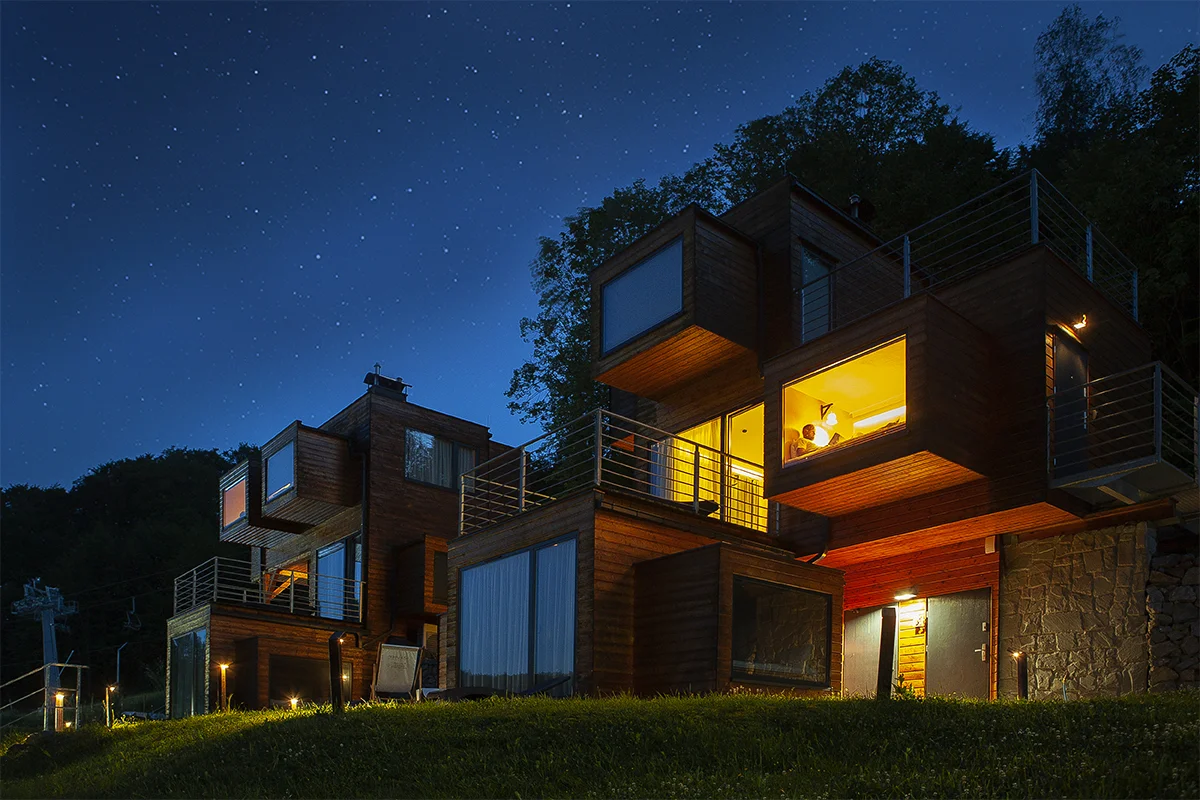 Designové apartmány ve Visle pro pár i rodinu s neomezeným wellness