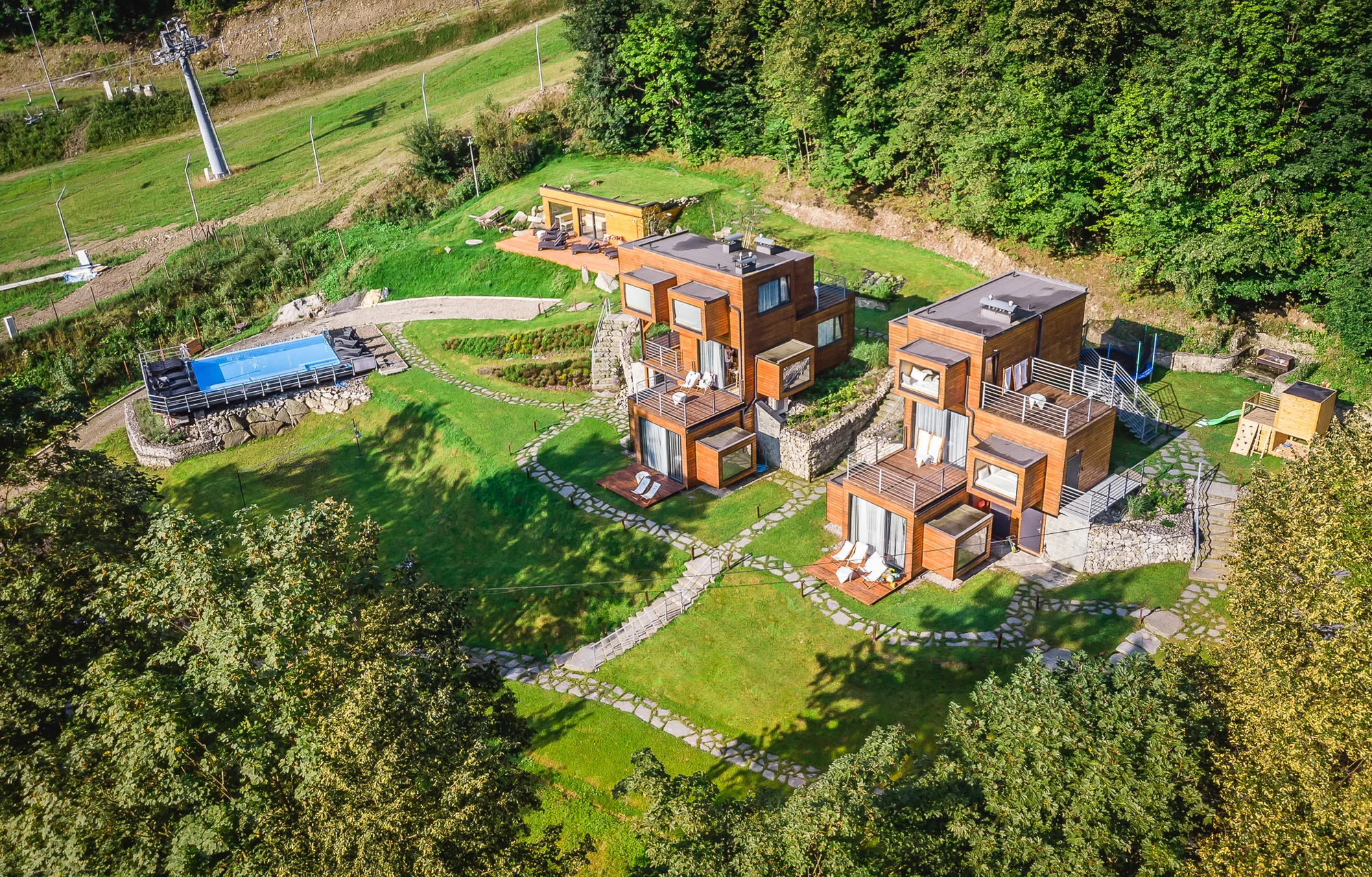 Designové apartmány ve Visle s wellness i extra dárky pro pár i rodinu