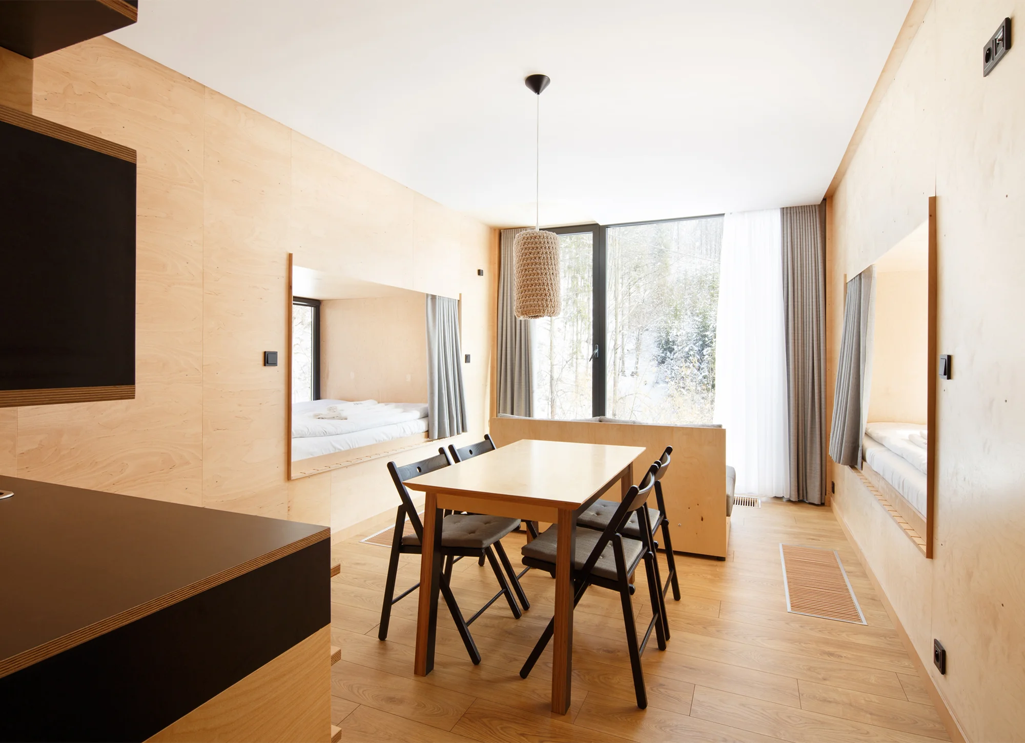 Designové apartmány ve Visle s wellness i extra dárky pro pár i rodinu