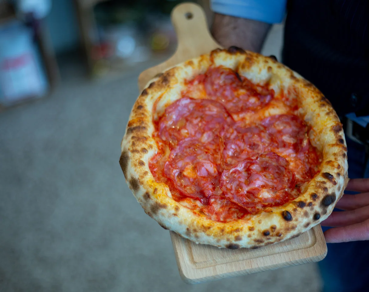 Pizzetta s sebou: 1–4 kulaté dobroty o průměru 24 cm s kvalitními italskými surovinami
