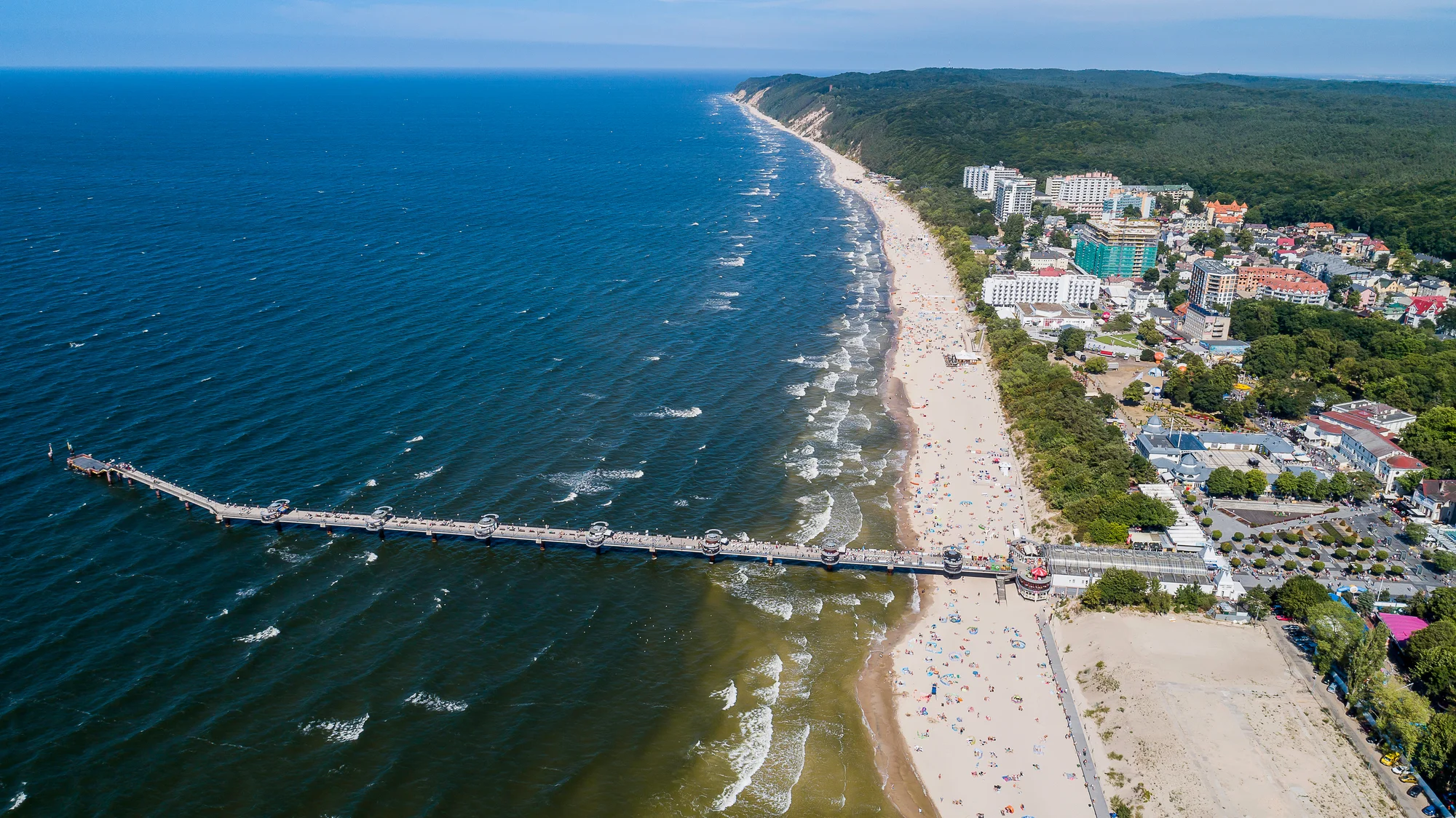 Dovolená u Baltského moře: hotel kus od pláže, polopenze i vstup do wellness