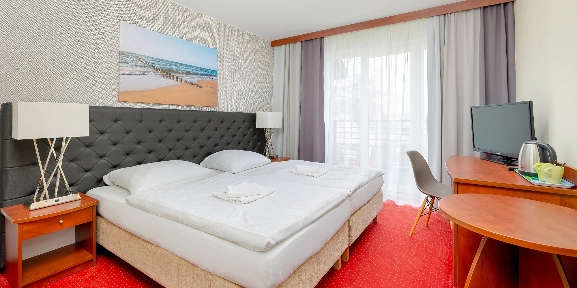 Dovolená u Baltského moře: hotel kus od pláže, polopenze i vstup do wellness