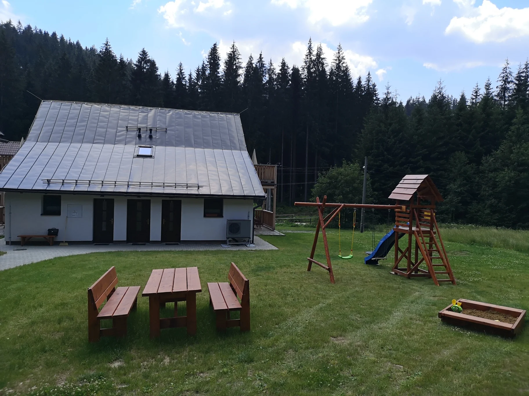 Luxusní apartmán v Beskydech na Bílé: až pro 4 osoby, vč. finské sauny