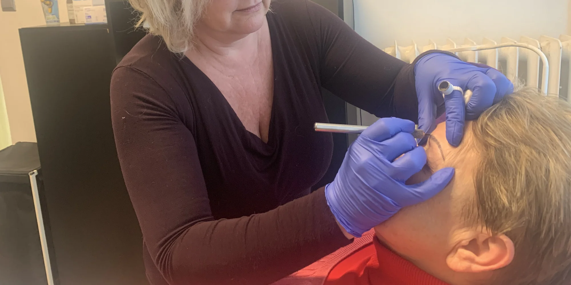 Permanentní make-up obočí technikou 3D vláskování bez i včetně korekce