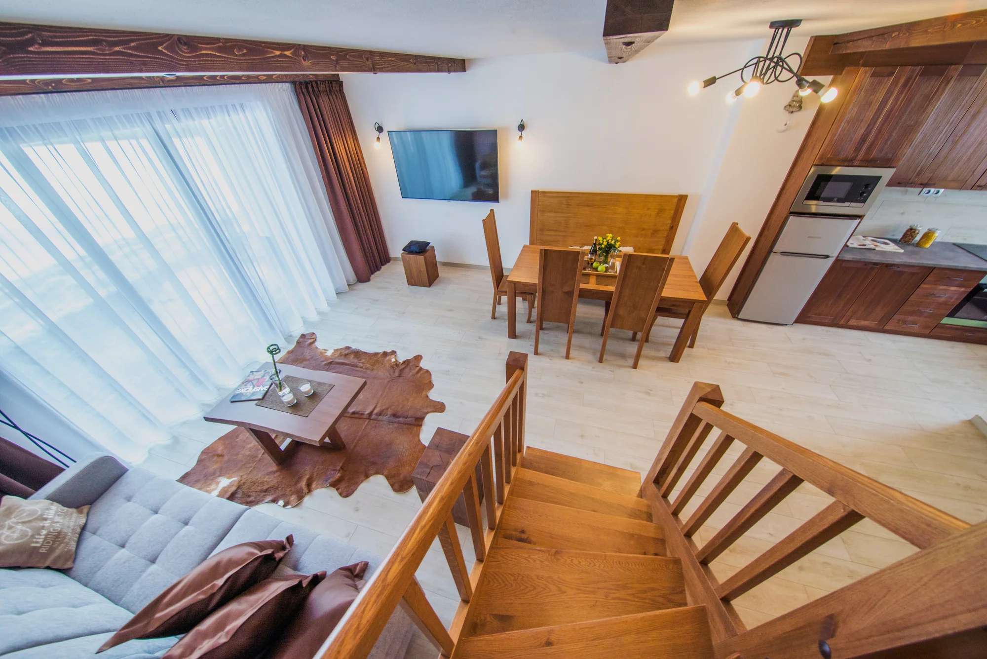 Pohoda v Beskydech: krásné apartmány s plně vybavenou kuchyňkou až pro 6 osob
