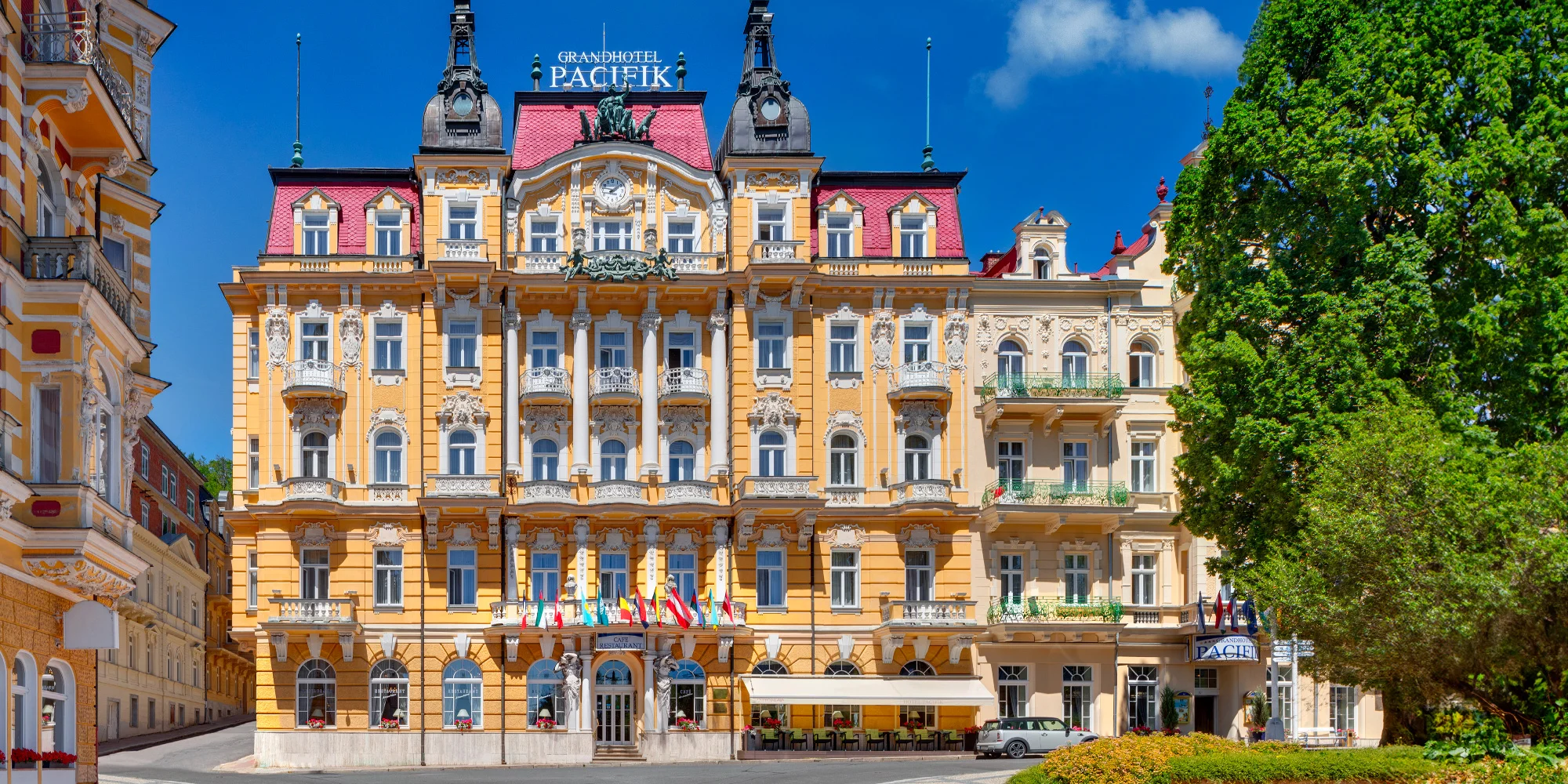 Luxusní 4* hotel v Mariánkách: neomezený wellness, procedury i polopenze